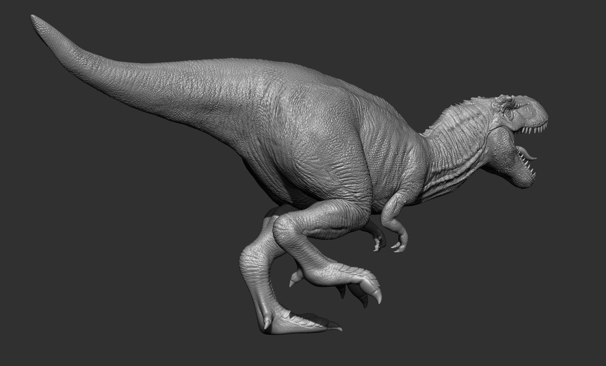 17 Tyrannosaurus t rex  poses 3D model_51