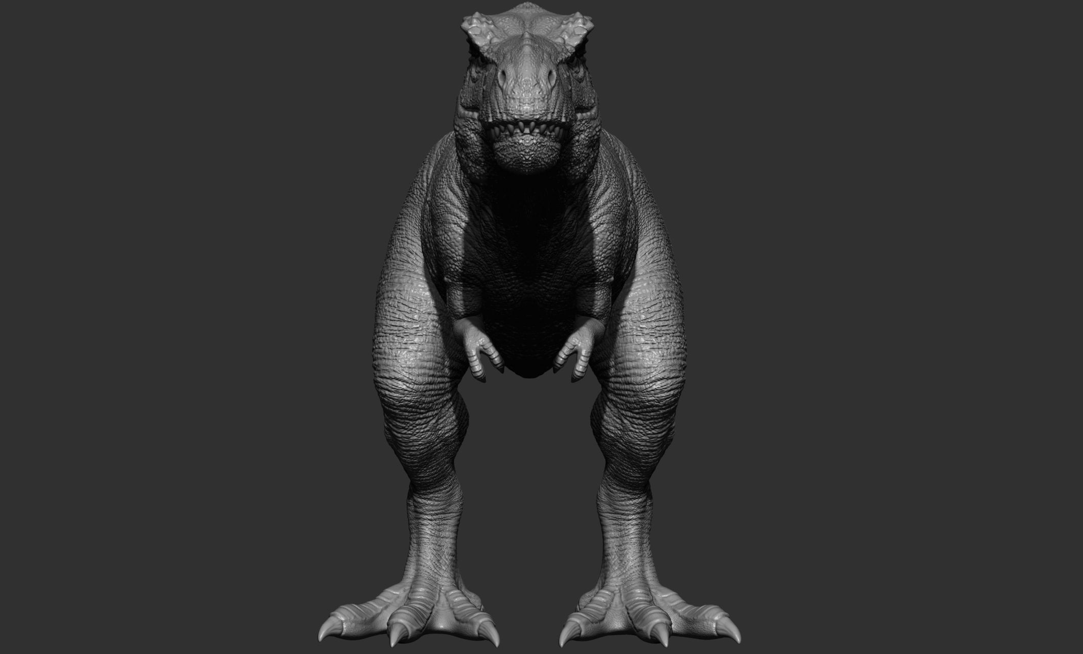 17 Tyrannosaurus t rex  poses 3D model_16