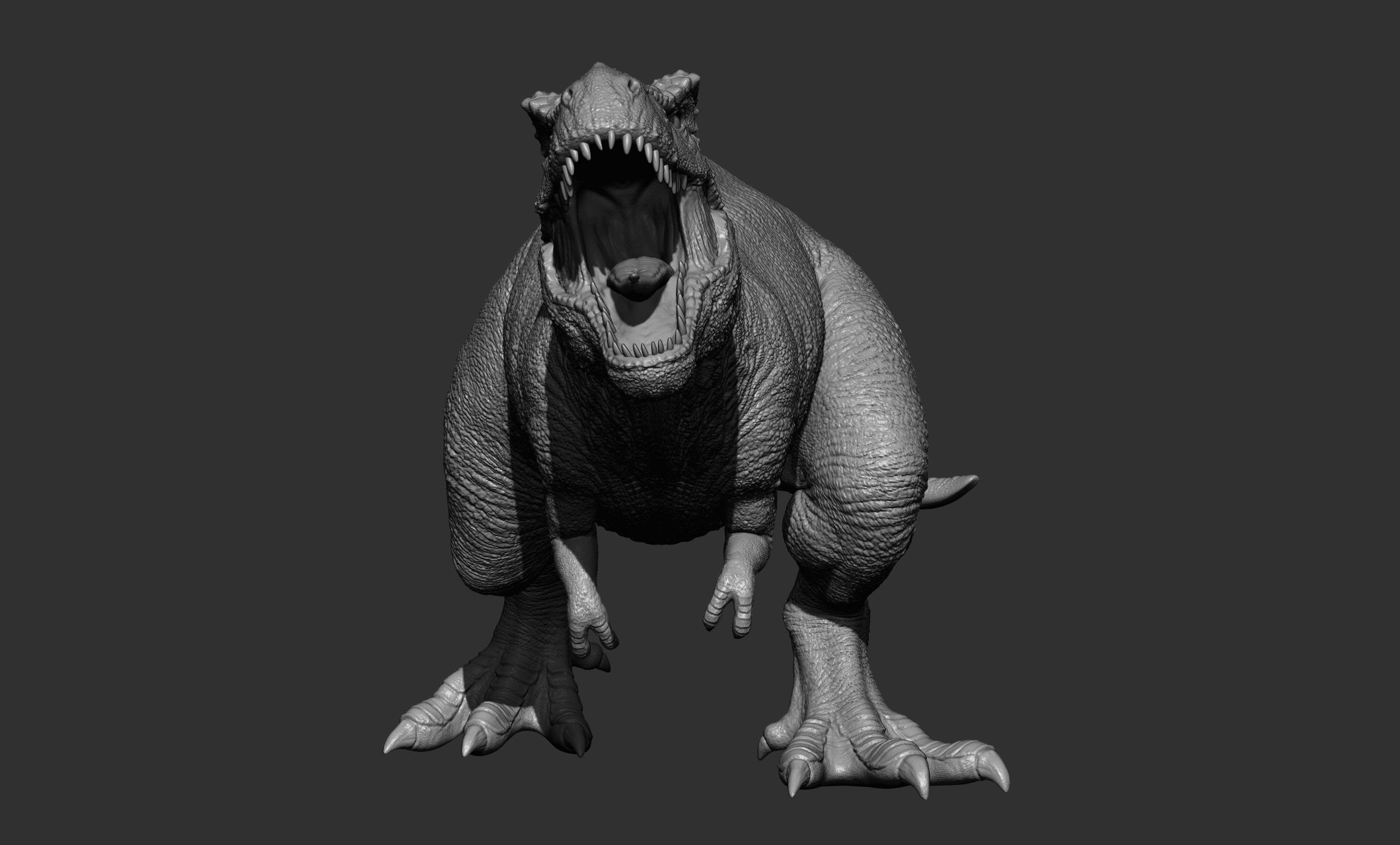 17 Tyrannosaurus t rex  poses 3D model_39