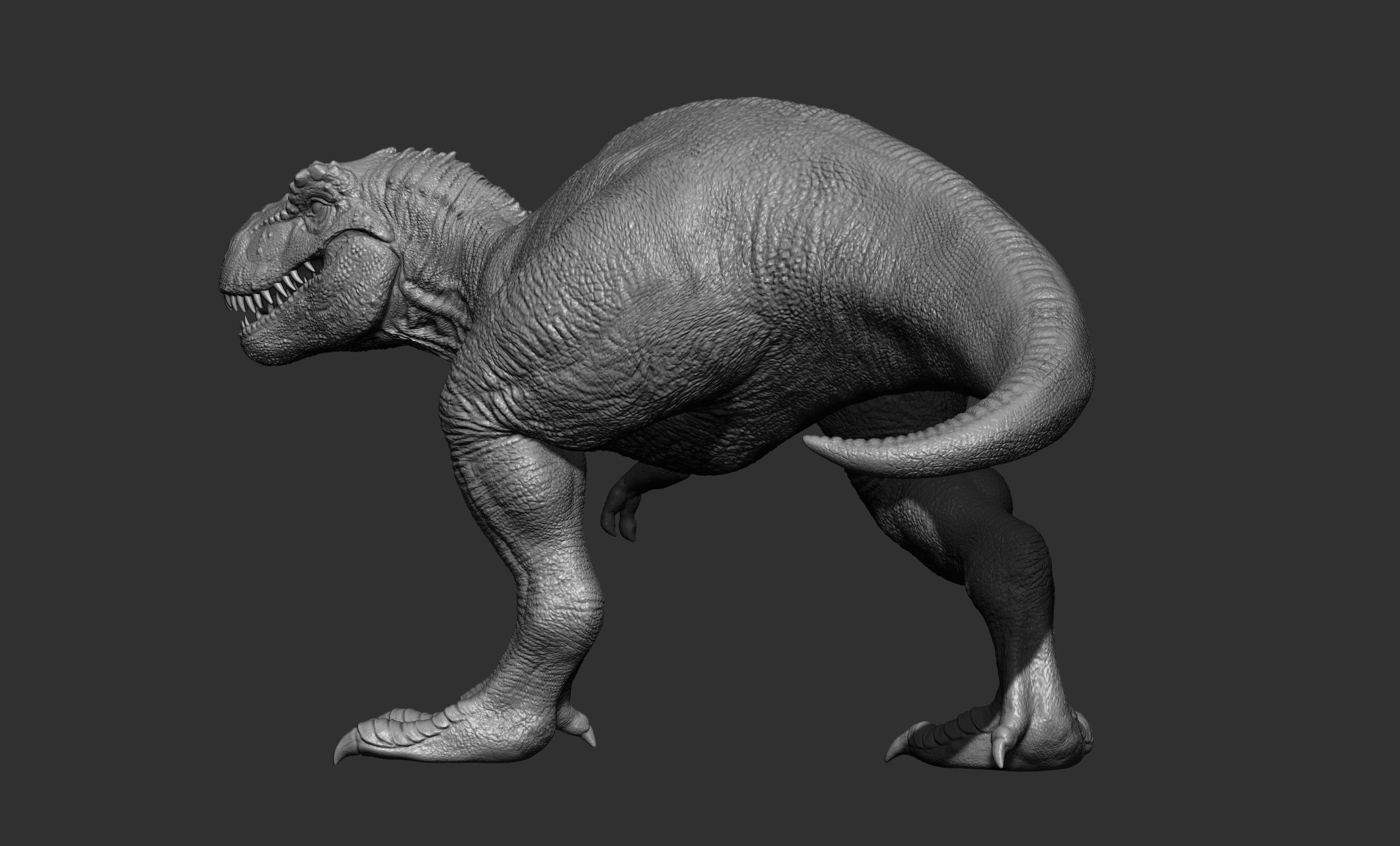 17 Tyrannosaurus t rex  poses 3D model_57