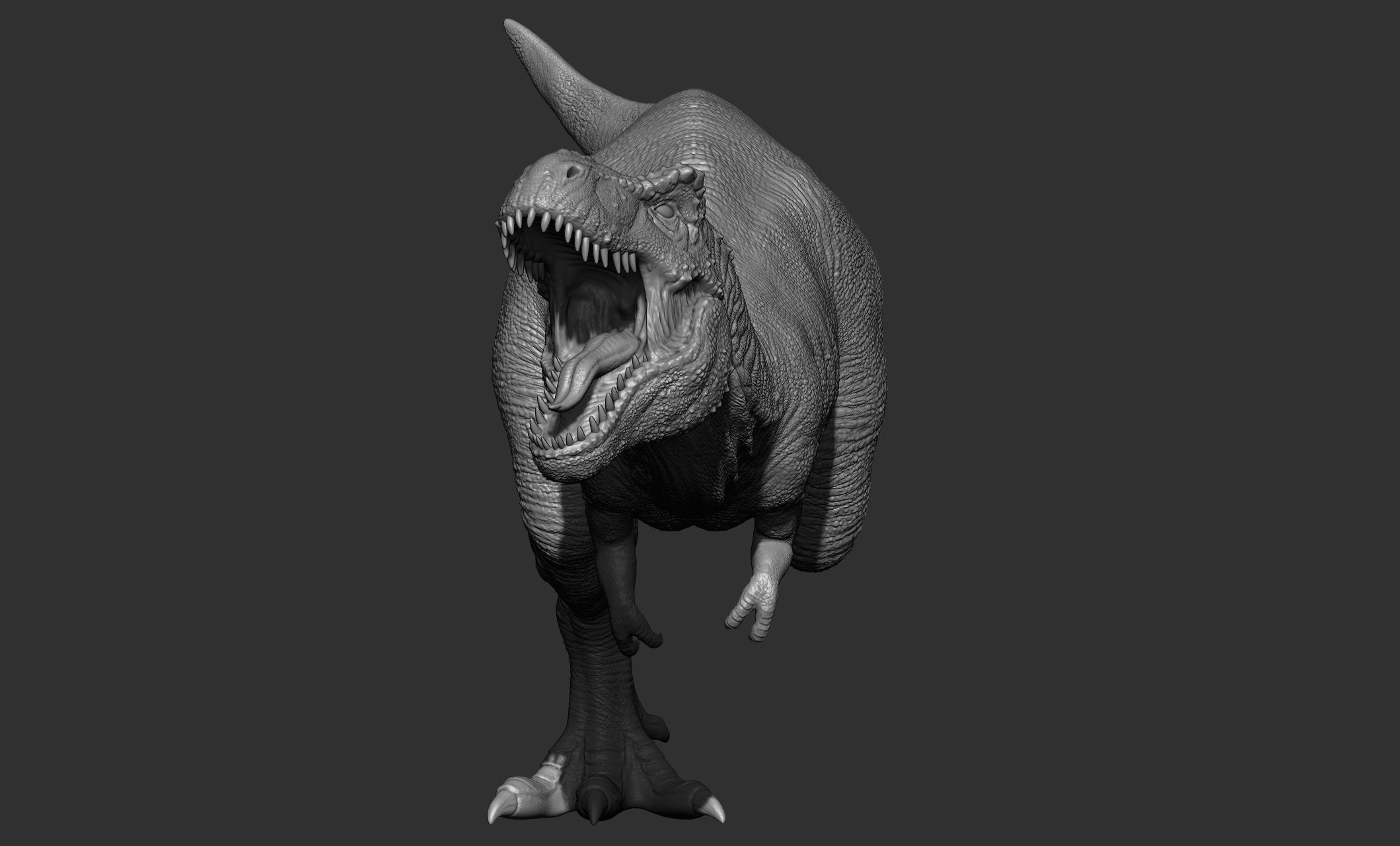 17 Tyrannosaurus t rex  poses 3D model_75