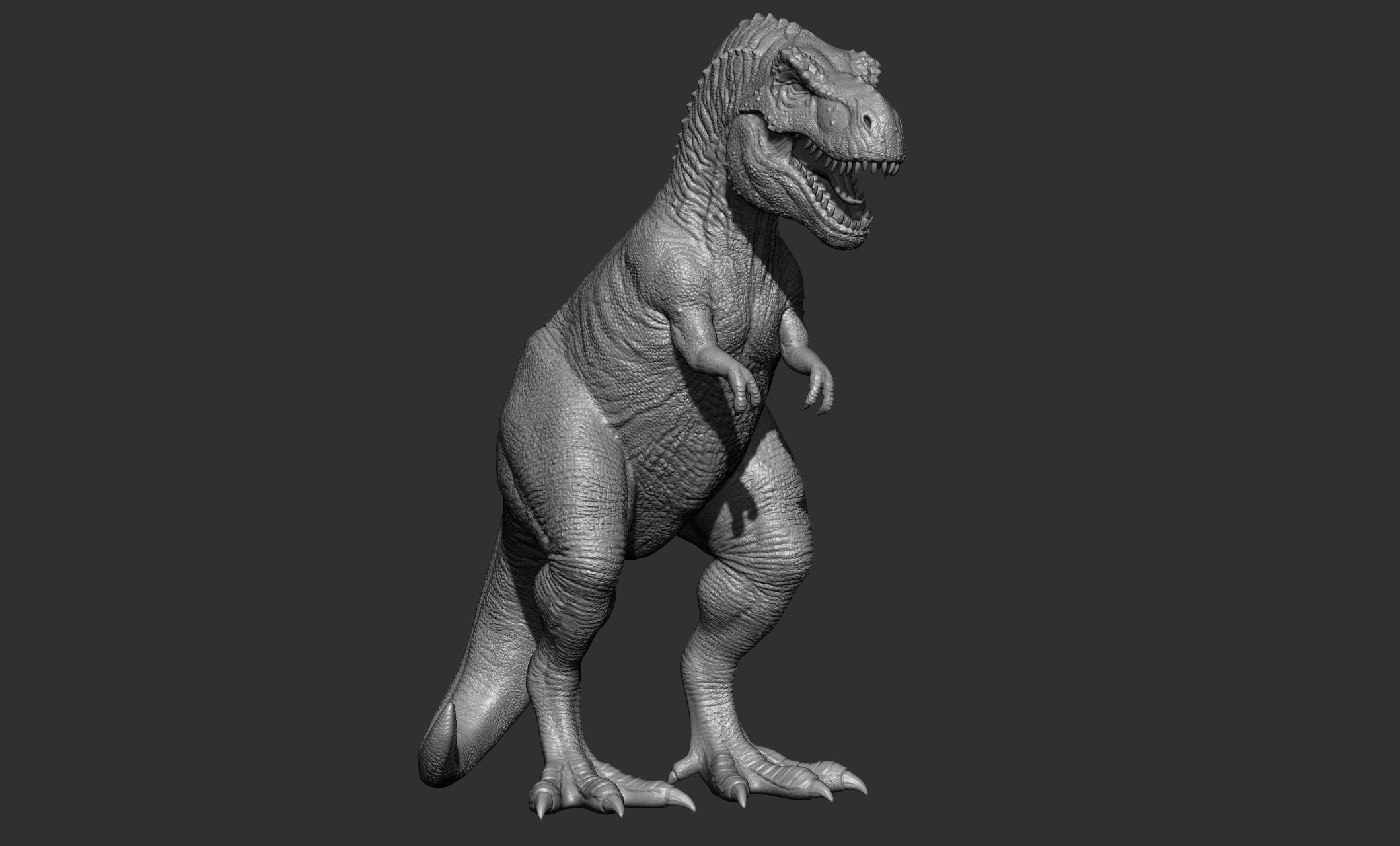 17 Tyrannosaurus t rex  poses 3D model_64