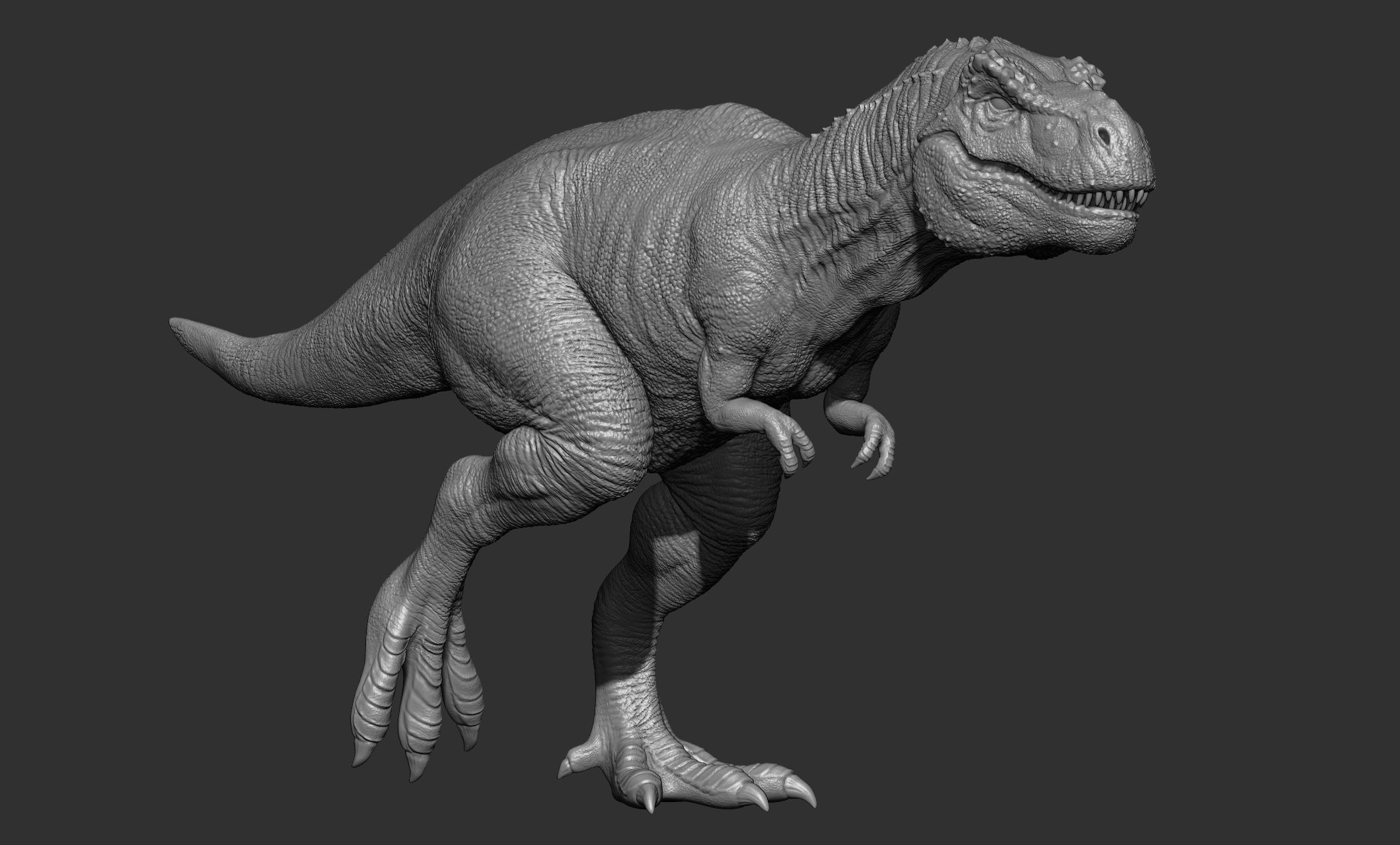 17 Tyrannosaurus t rex  poses 3D model_84