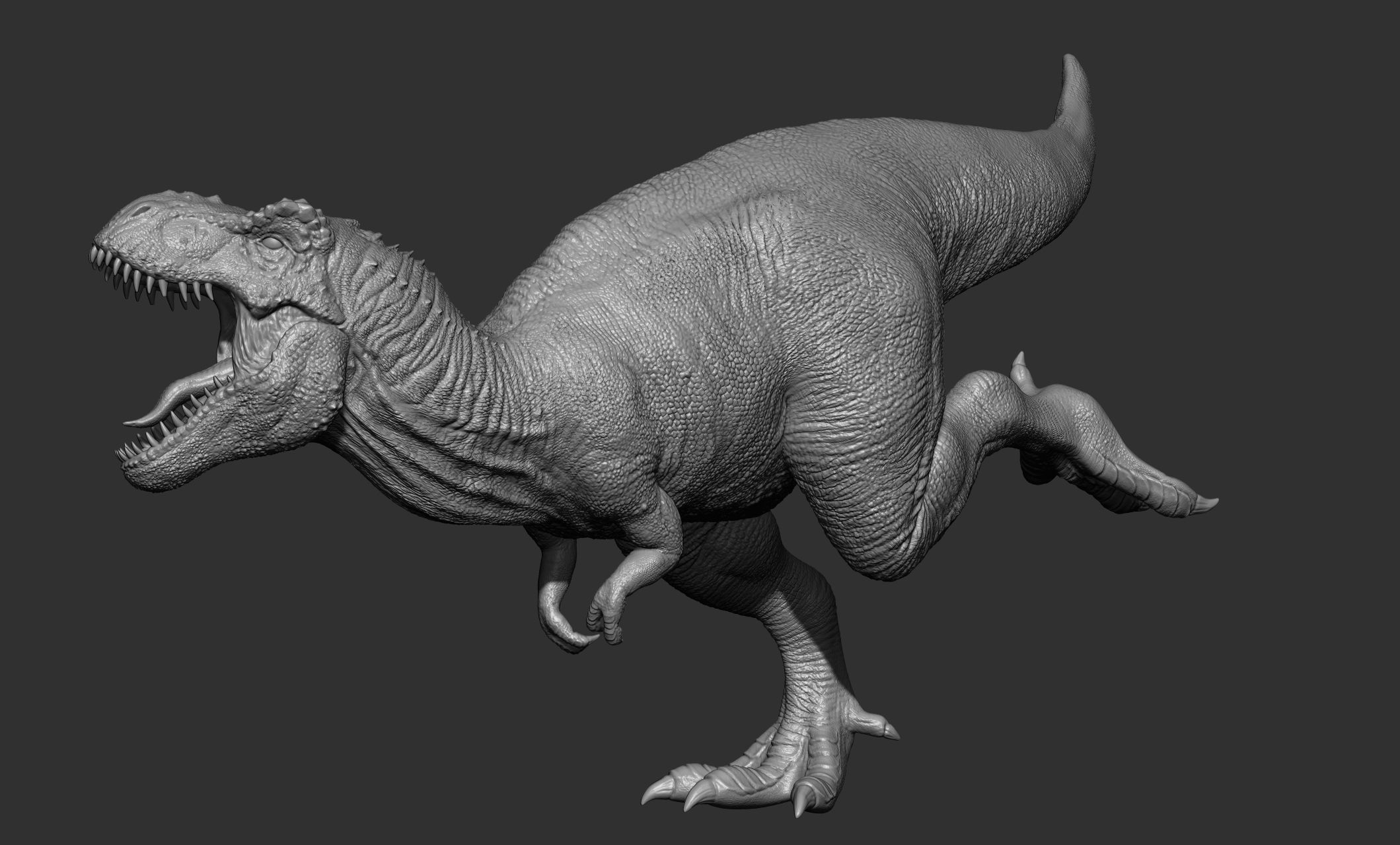 17 Tyrannosaurus t rex  poses 3D model_76