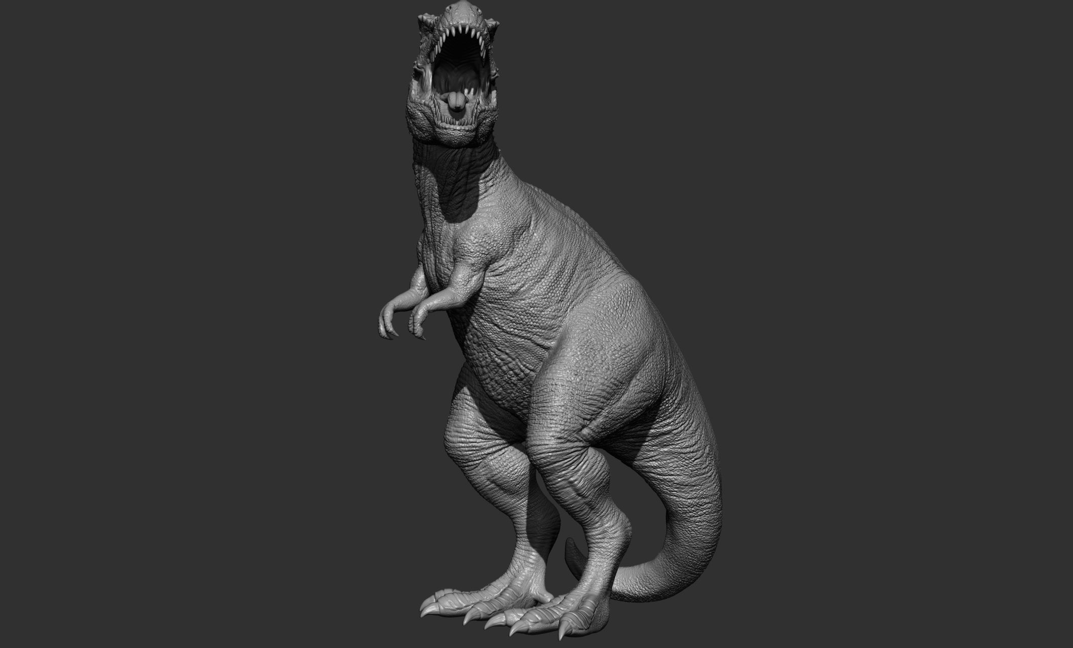17 Tyrannosaurus t rex  poses 3D model_44