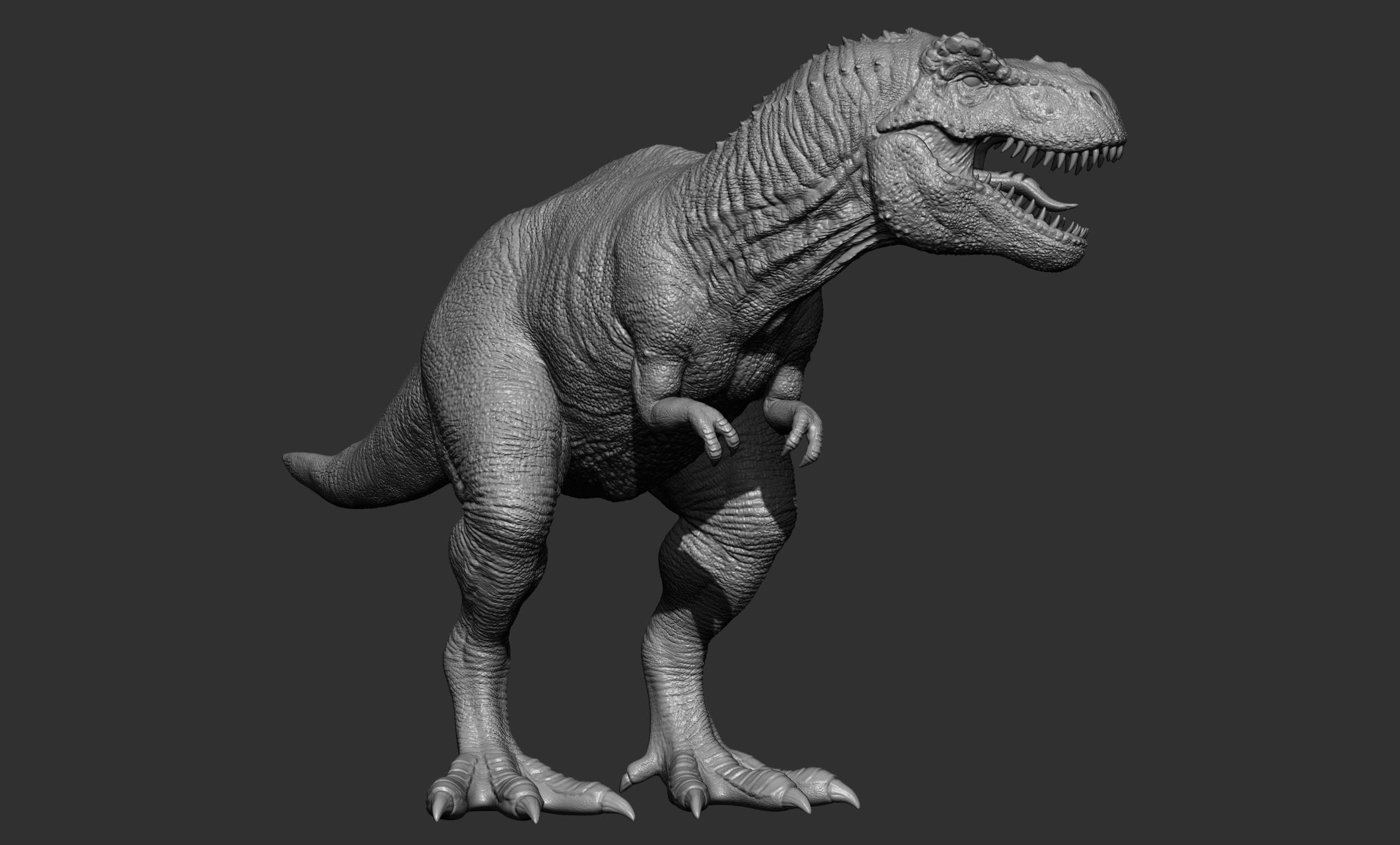 17 Tyrannosaurus t rex  poses 3D model_33