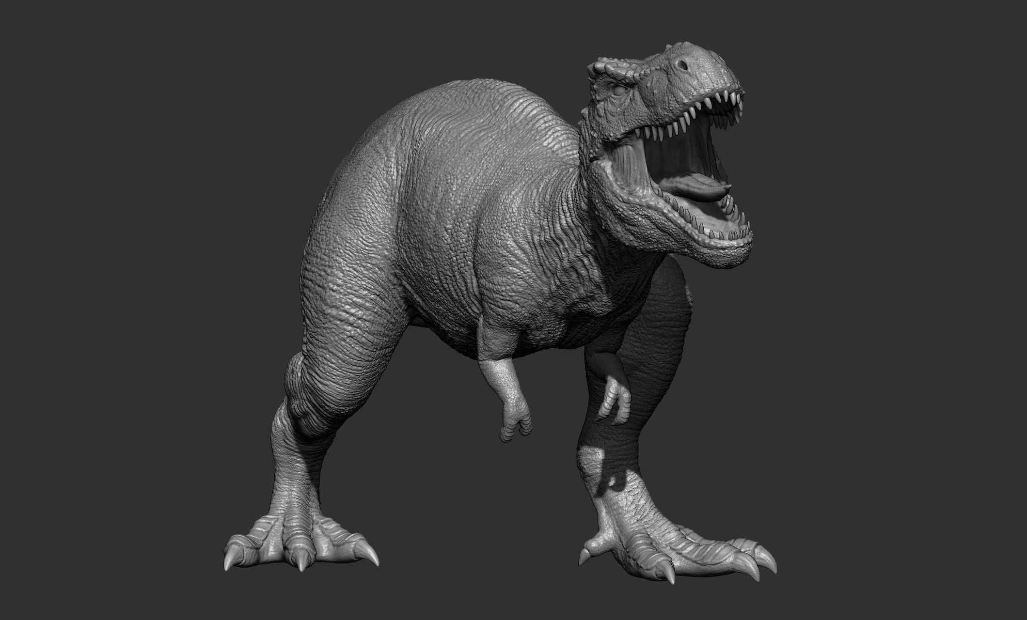 17 Tyrannosaurus t rex  poses 3D model_69