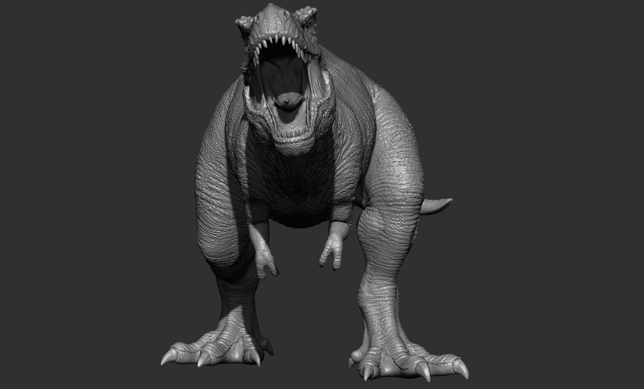 17 Tyrannosaurus t rex  poses 3D model_65