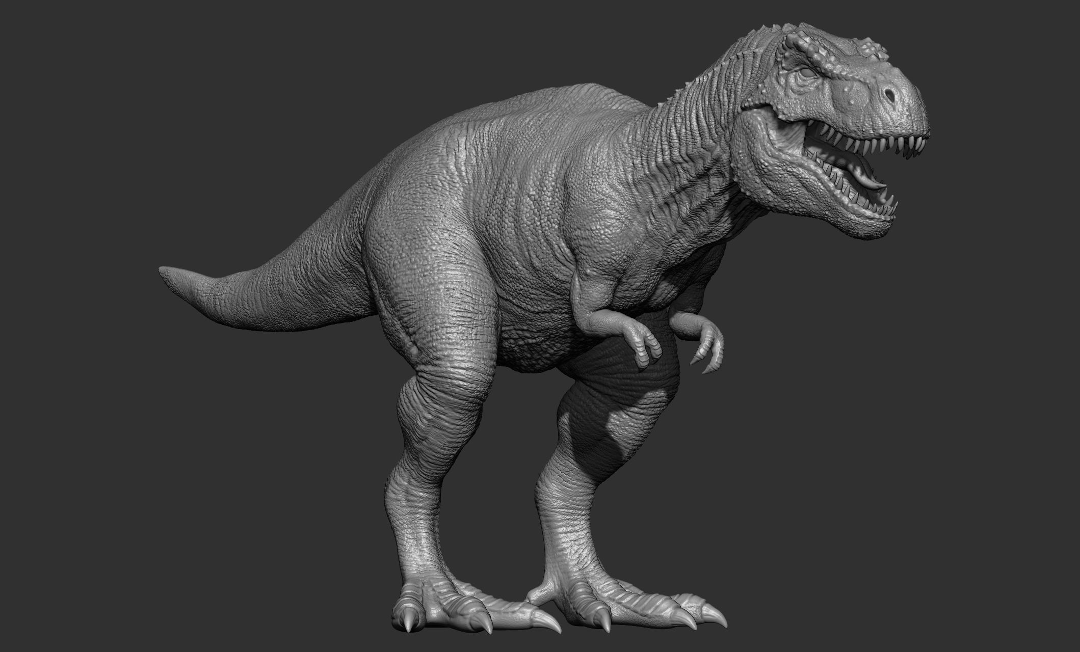 17 Tyrannosaurus t rex  poses 3D model_74