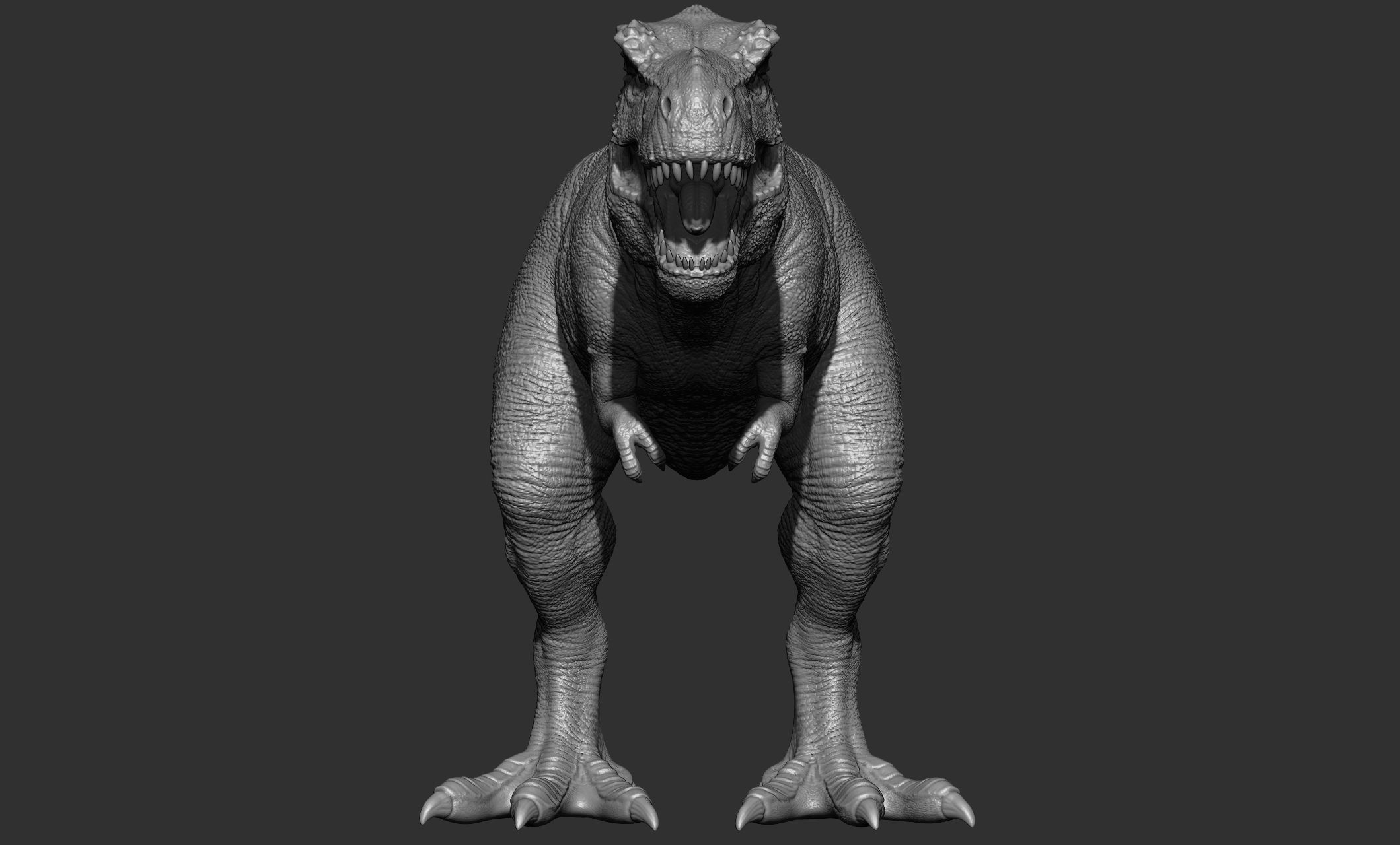 17 Tyrannosaurus t rex  poses 3D model_70