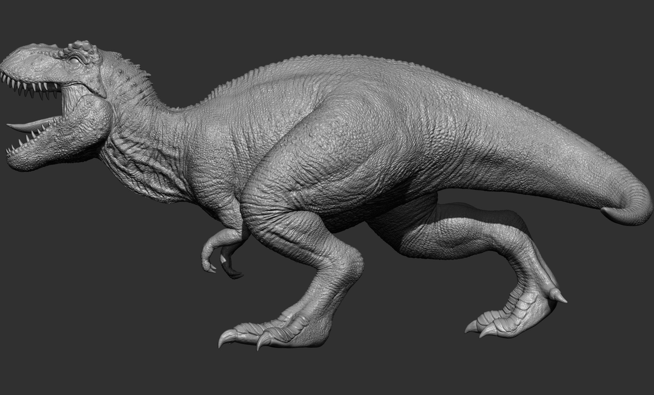 17 Tyrannosaurus t rex  poses 3D model_41