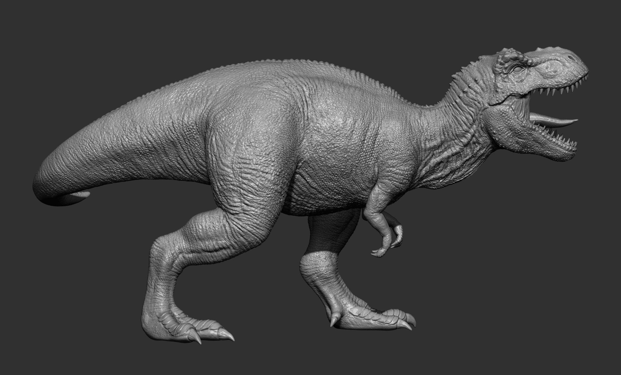 17 Tyrannosaurus t rex  poses 3D model_68