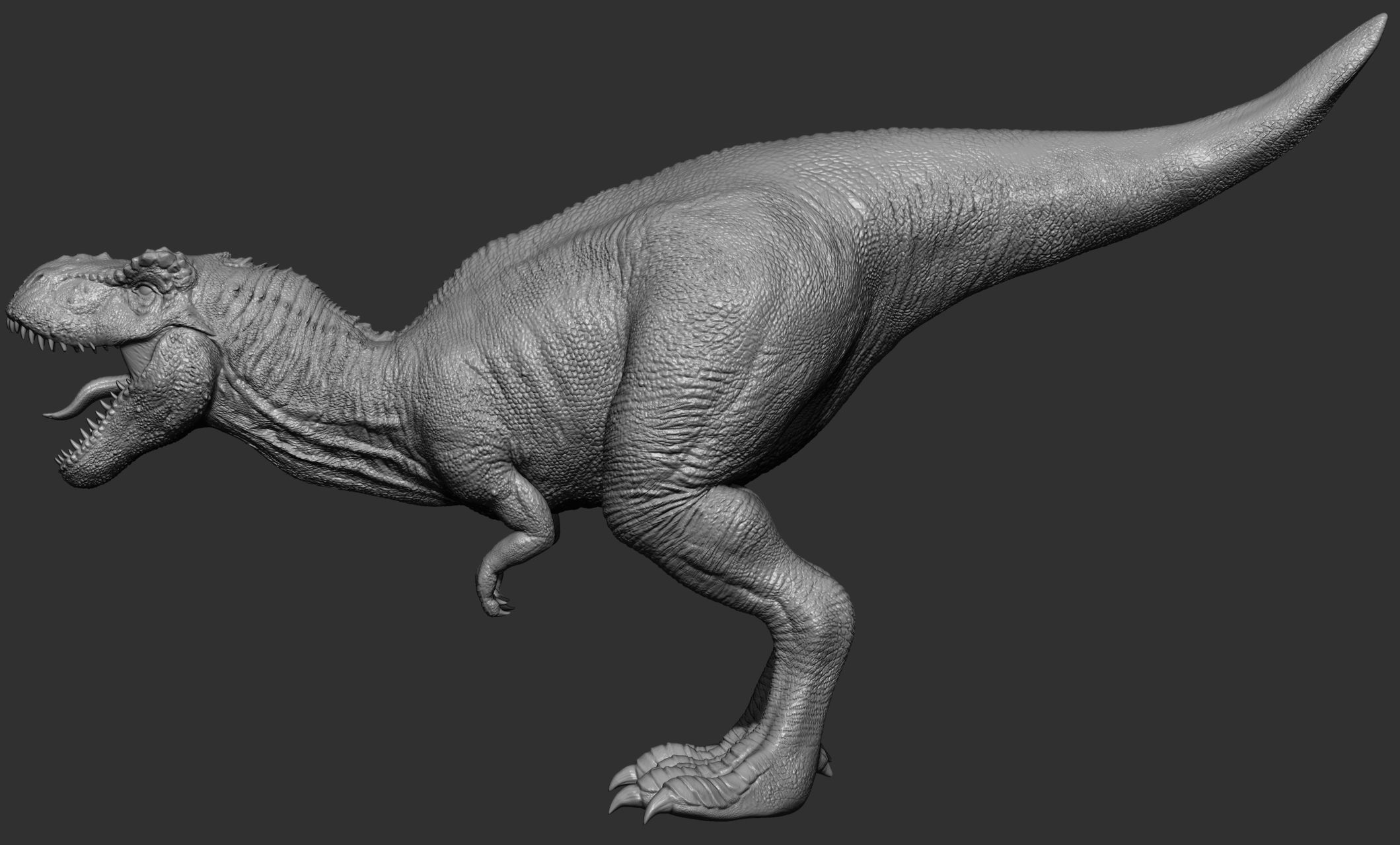17 Tyrannosaurus t rex  poses 3D model_23