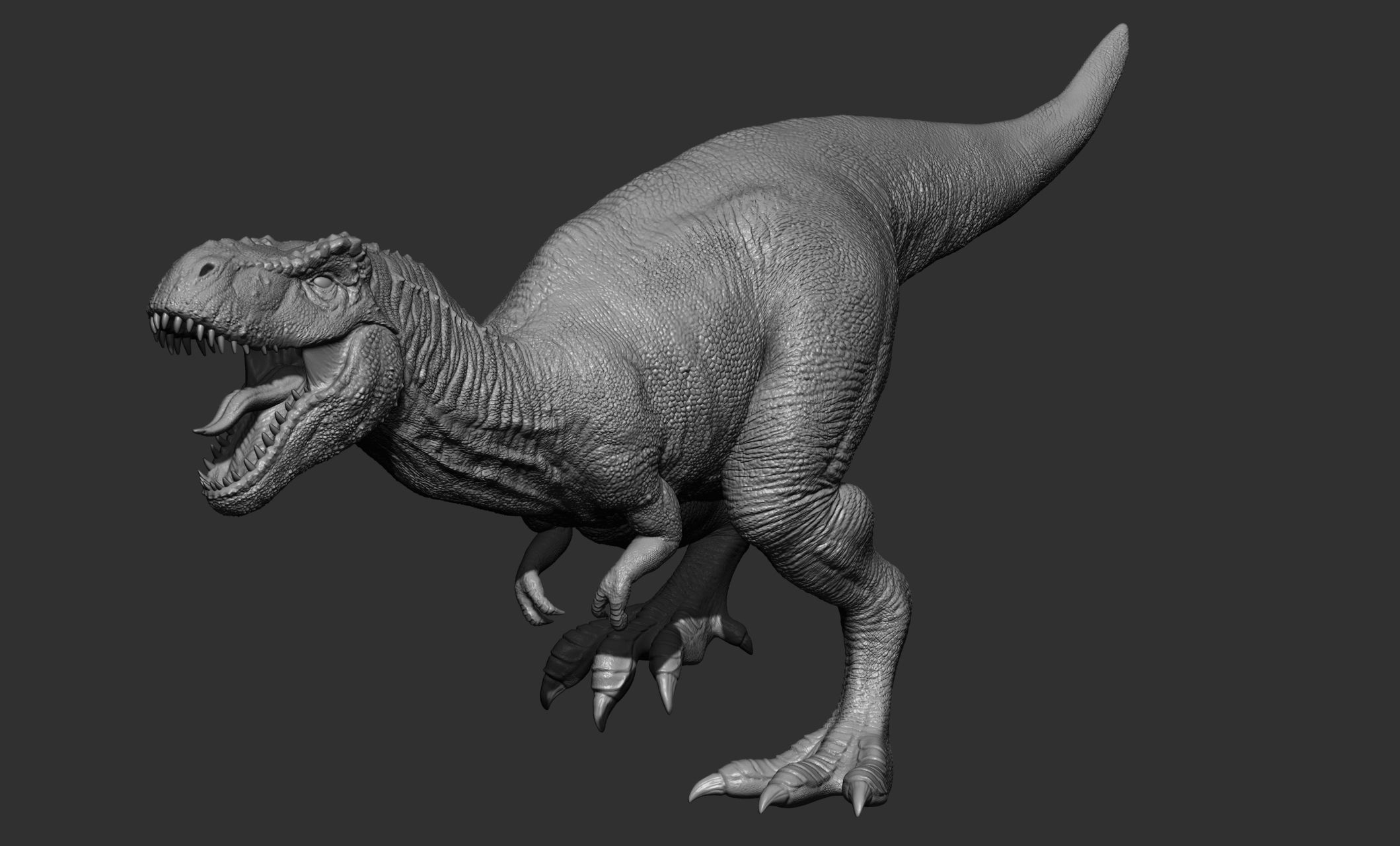 17 Tyrannosaurus t rex  poses 3D model_49