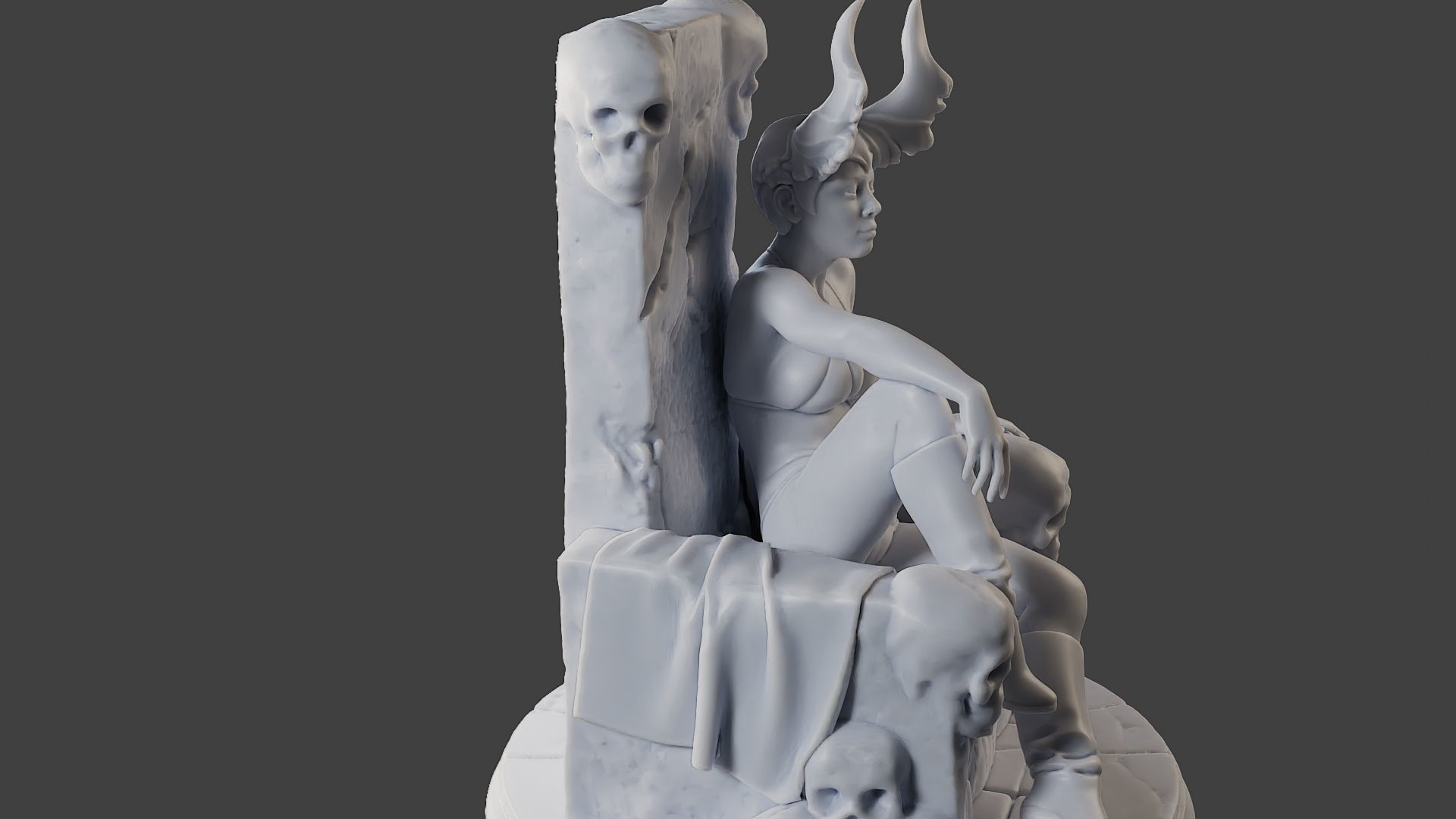 Dark Queen DQ1 001 3D print model_30