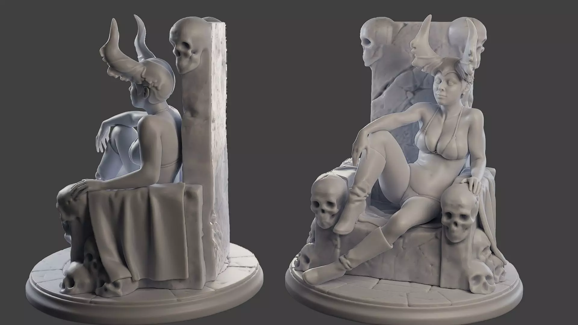 Dark Queen DQ1 001 3D print model_0