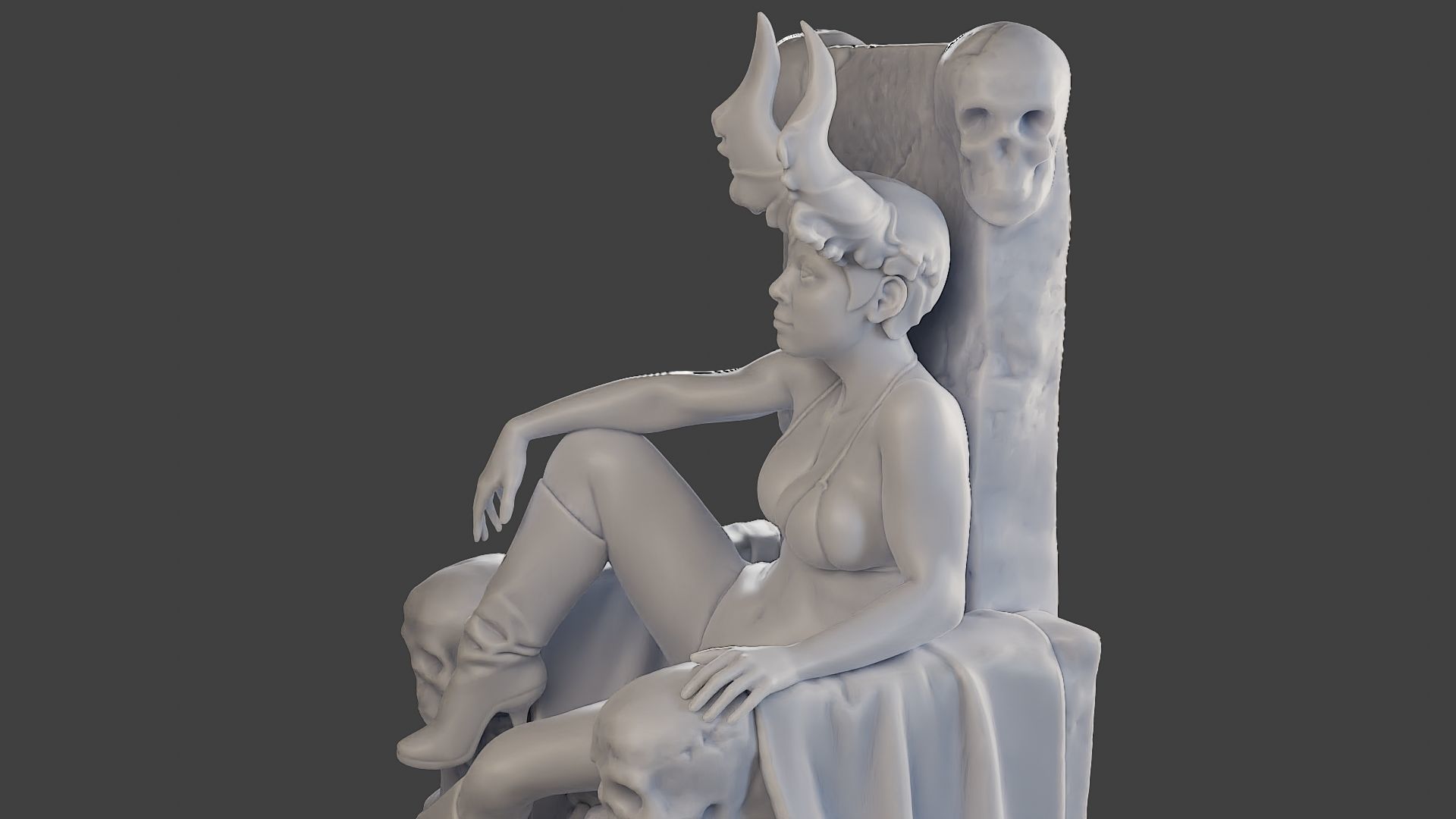 Dark Queen DQ1 001 3D print model_18
