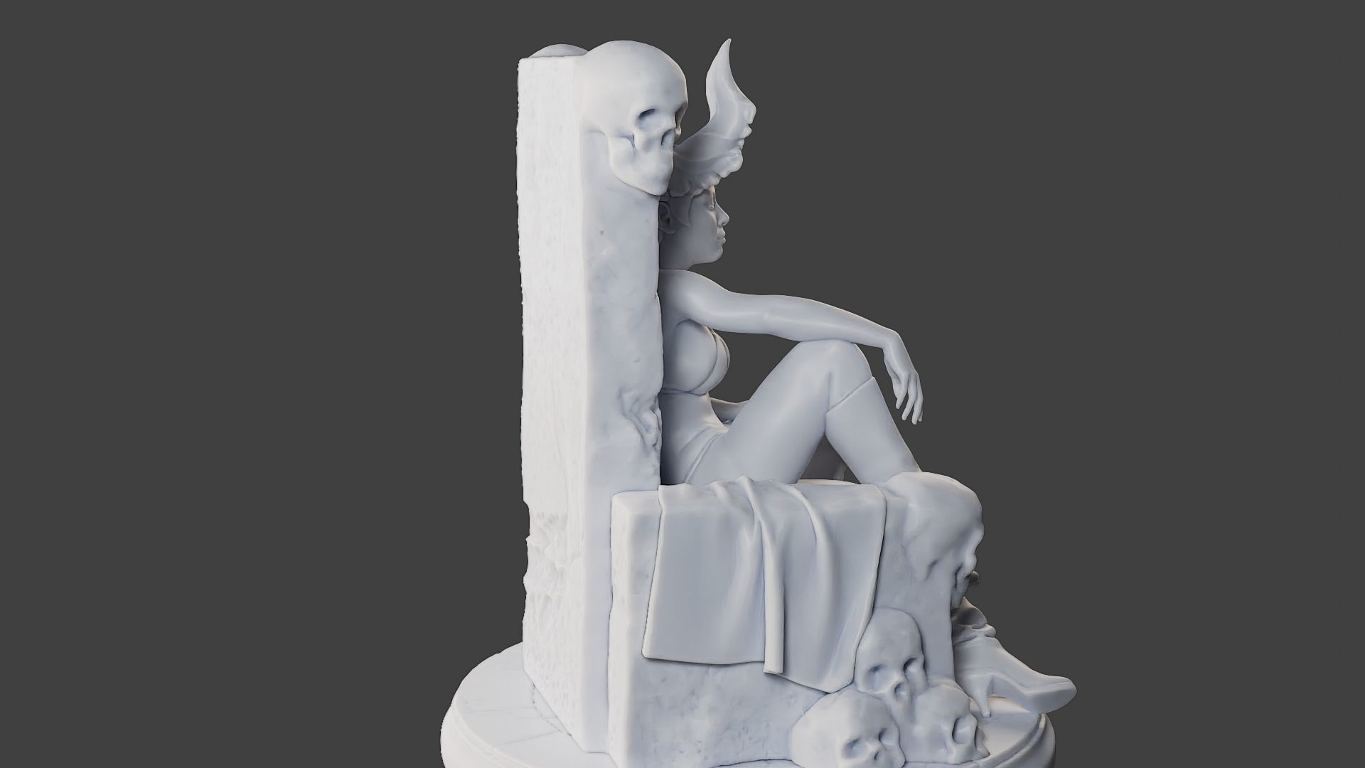 Dark Queen DQ1 001 3D print model_31