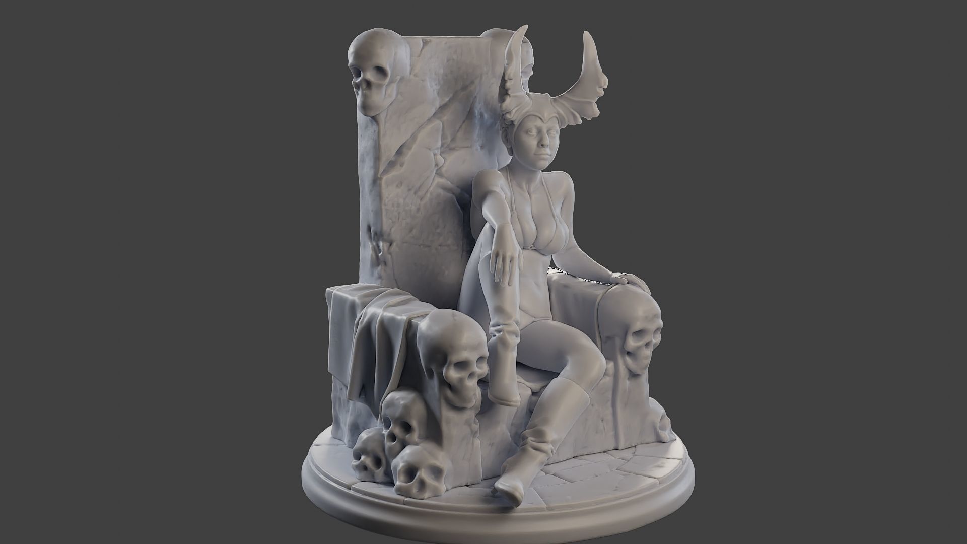 Dark Queen DQ1 001 3D print model_10