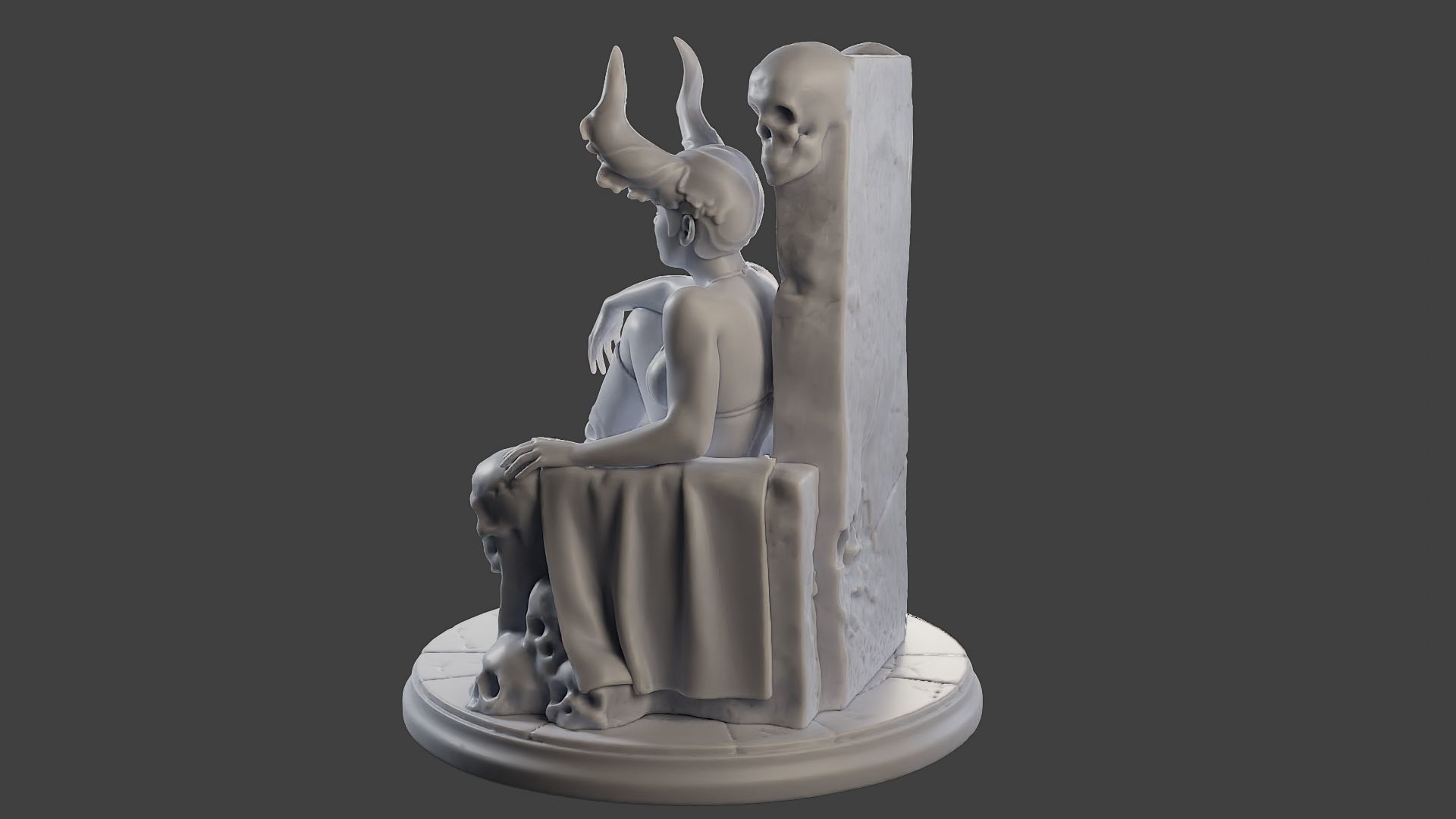 Dark Queen DQ1 001 3D print model_4
