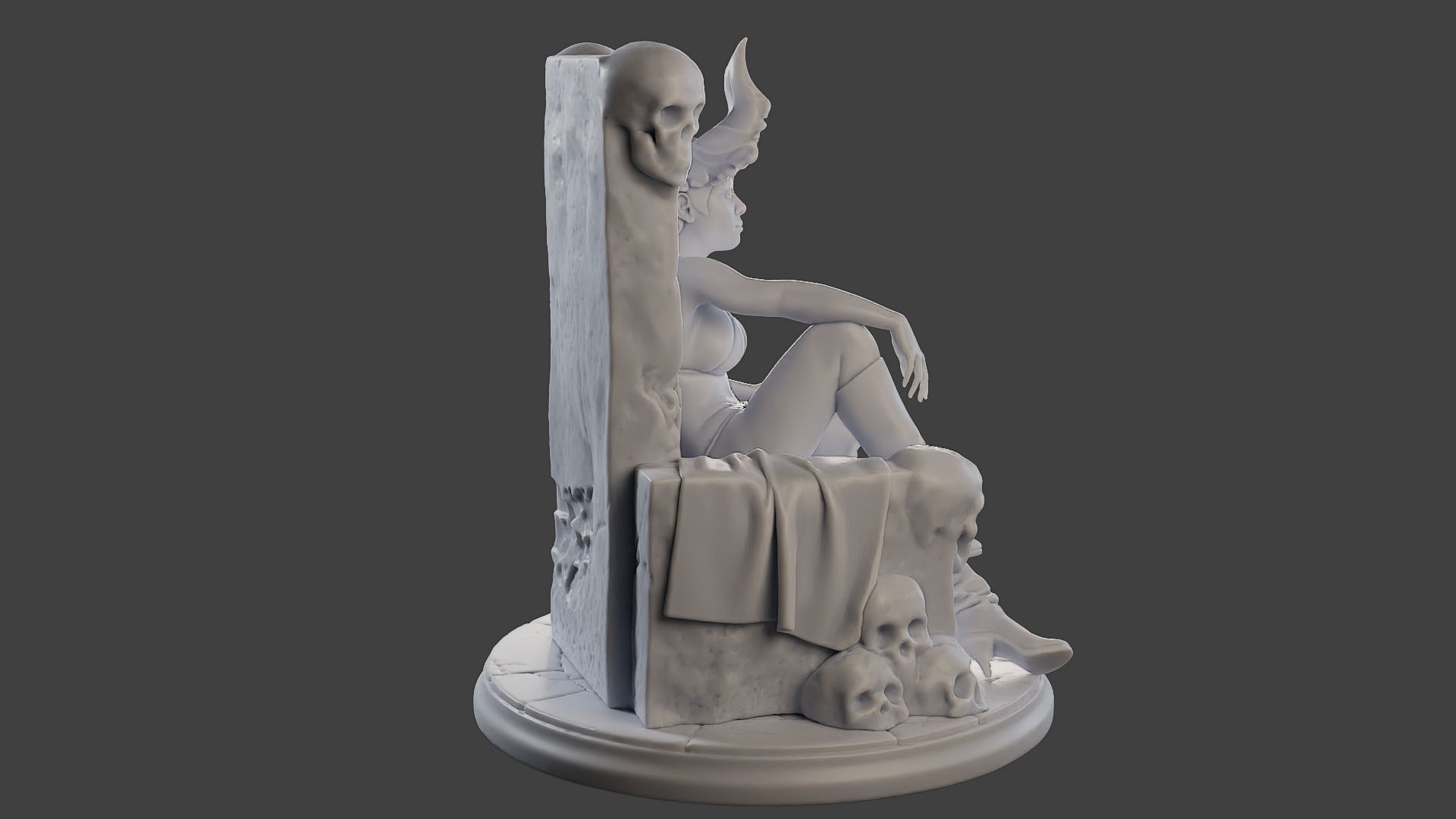 Dark Queen DQ1 001 3D print model_8