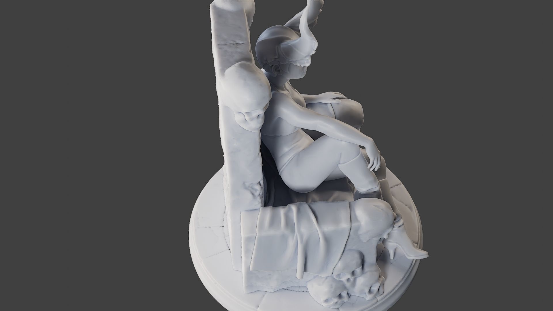 Dark Queen DQ1 001 3D print model_23