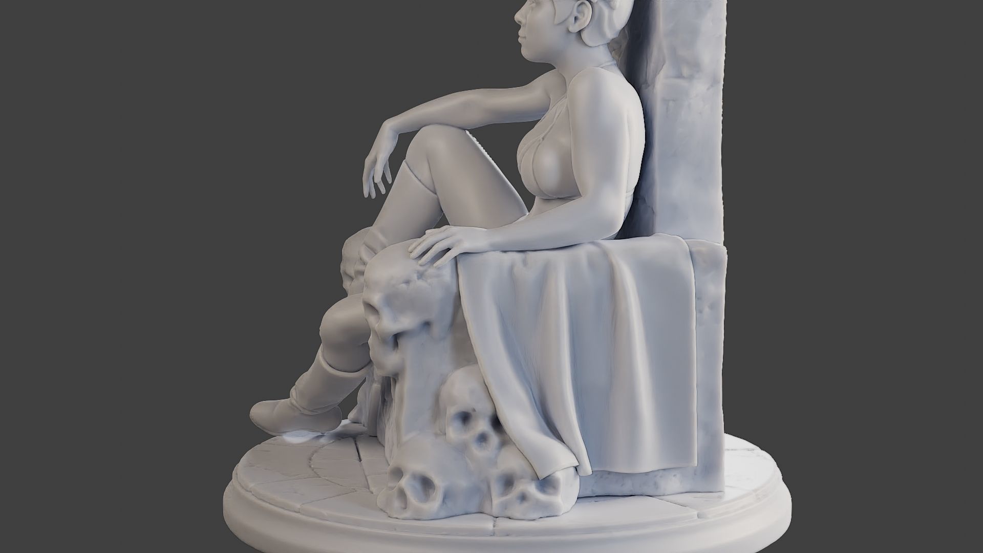 Dark Queen DQ1 001 3D print model_17