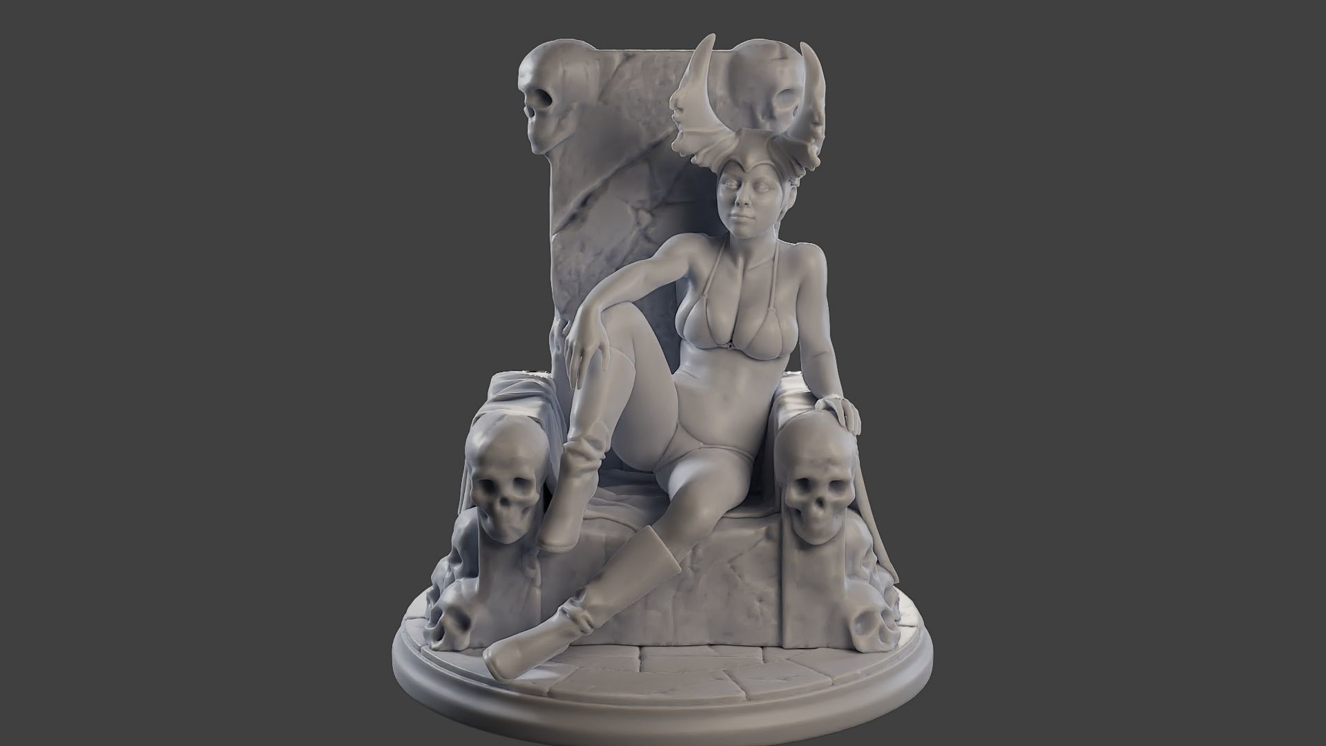 Dark Queen DQ1 001 3D print model_1