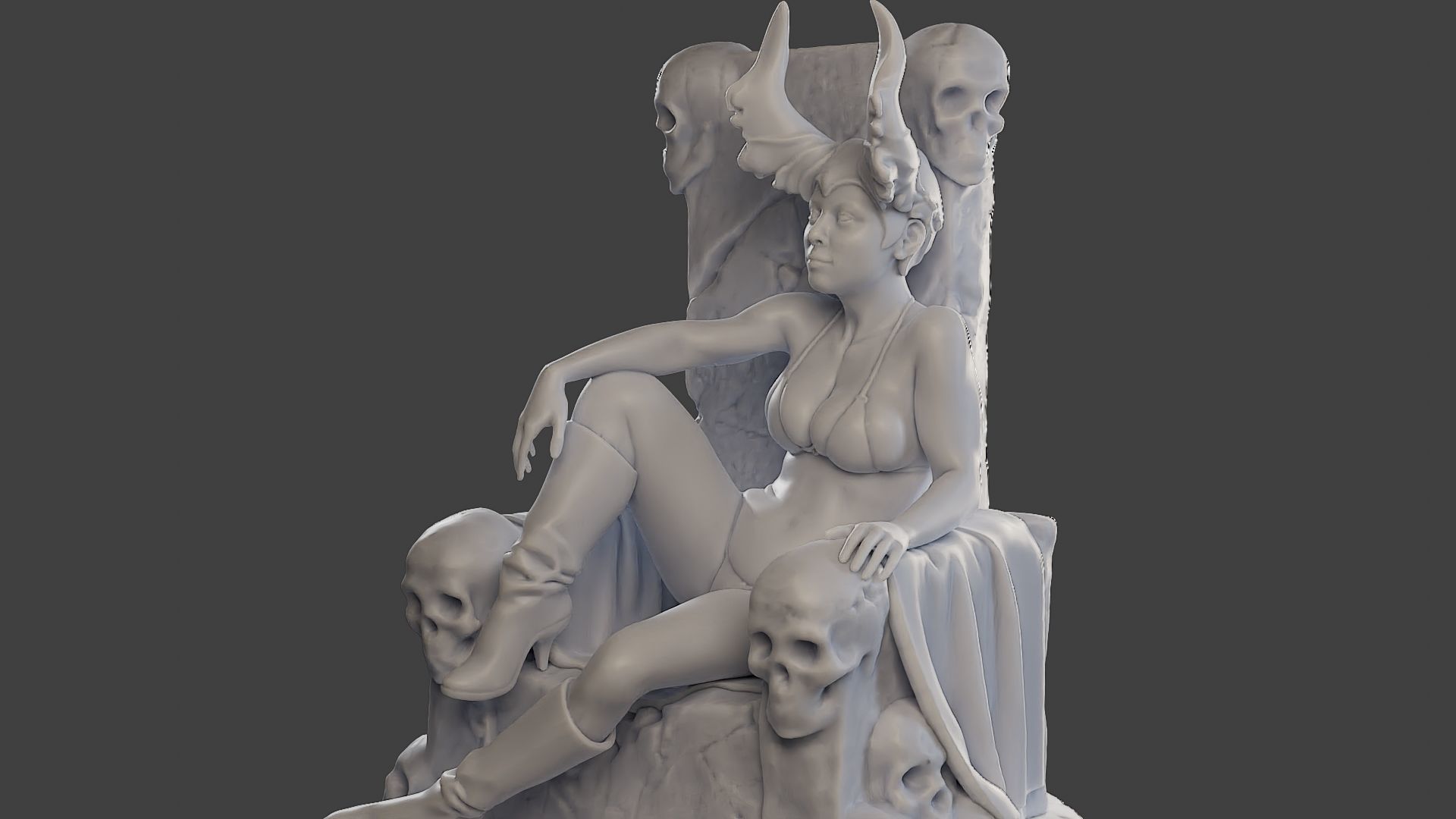 Dark Queen DQ1 001 3D print model_27