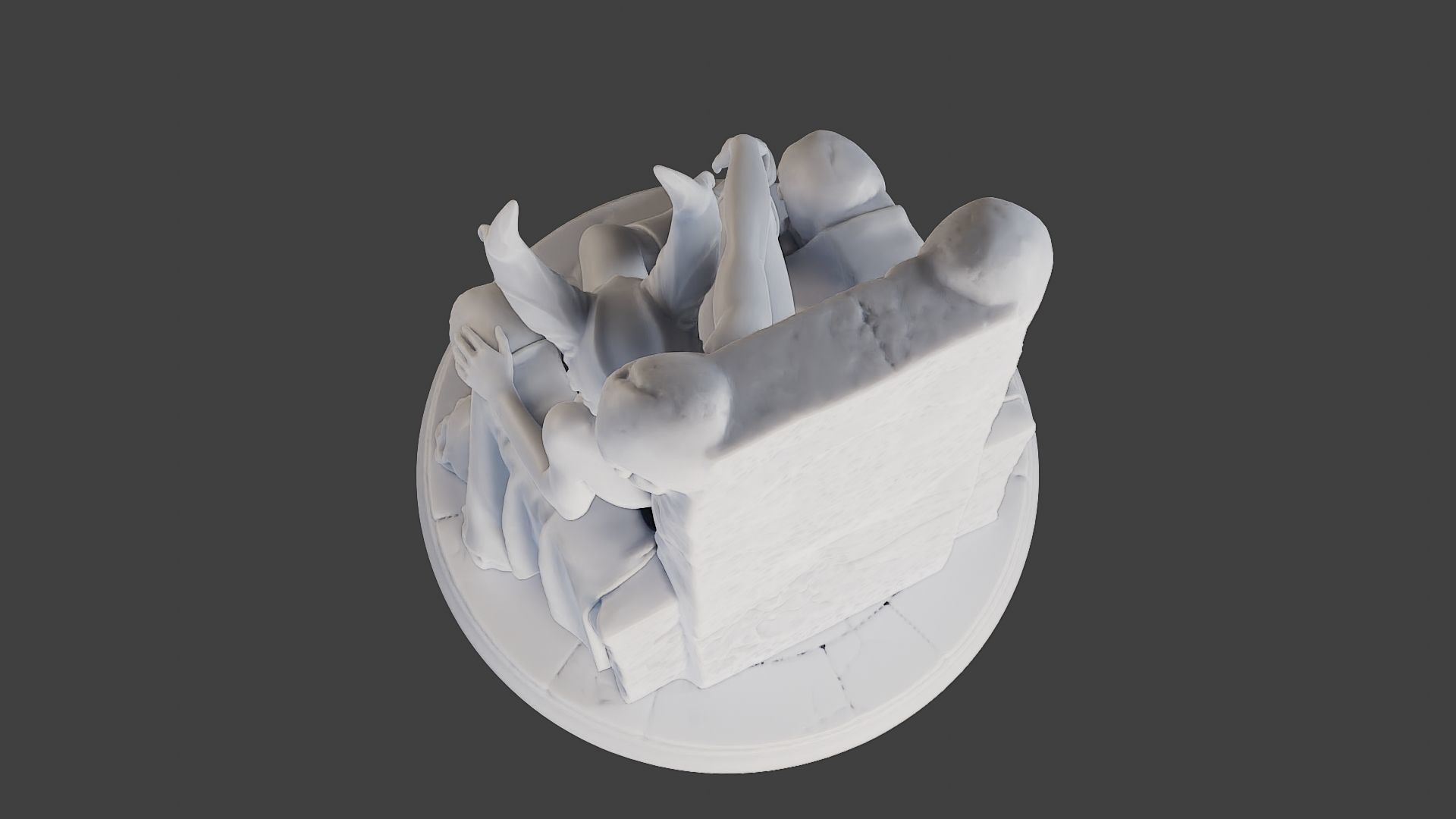 Dark Queen DQ1 001 3D print model_16