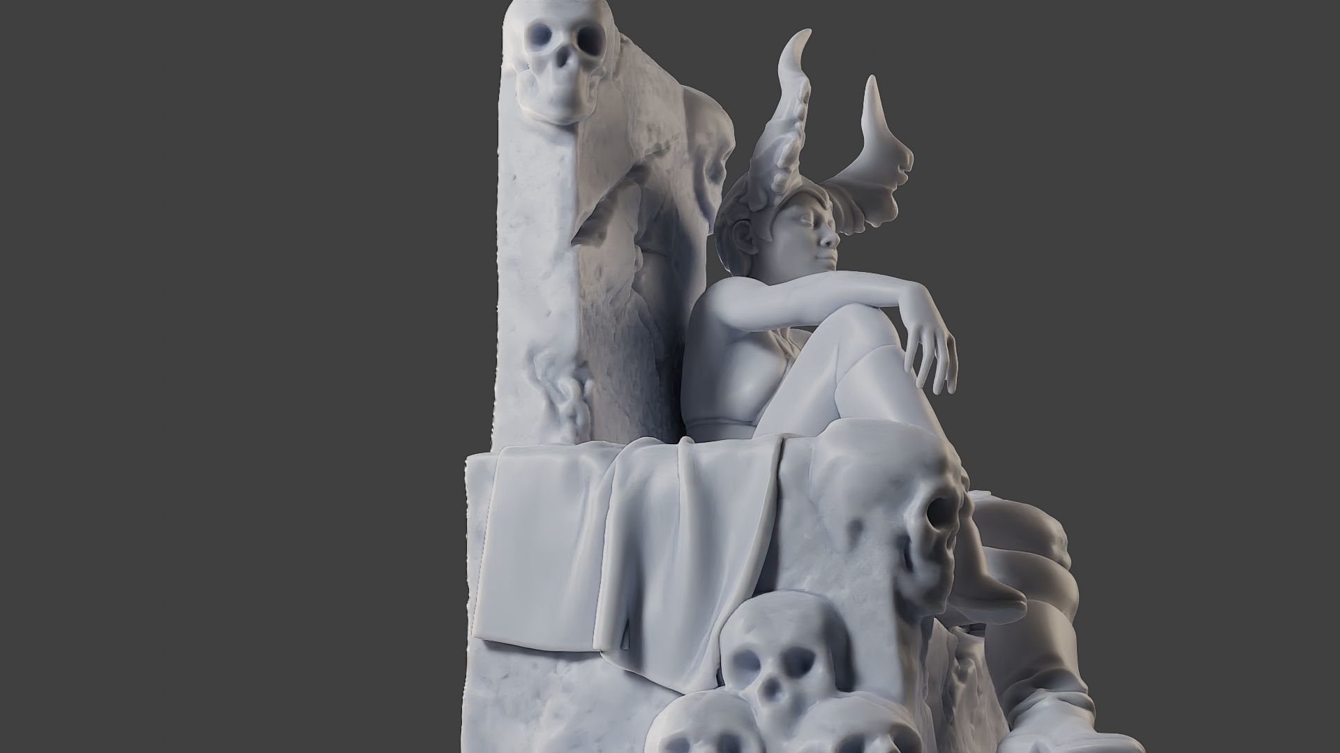 Dark Queen DQ1 001 3D print model_29