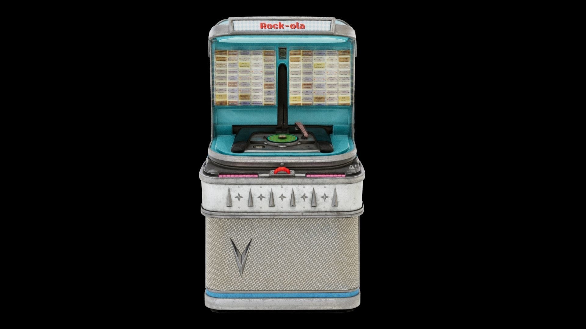 Juke Box 3D model_6