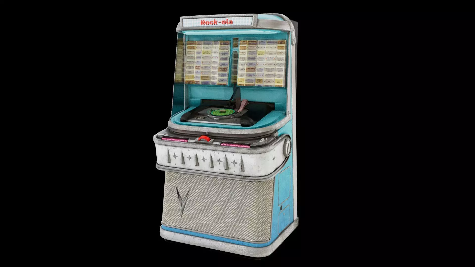 Juke Box 3D model_0