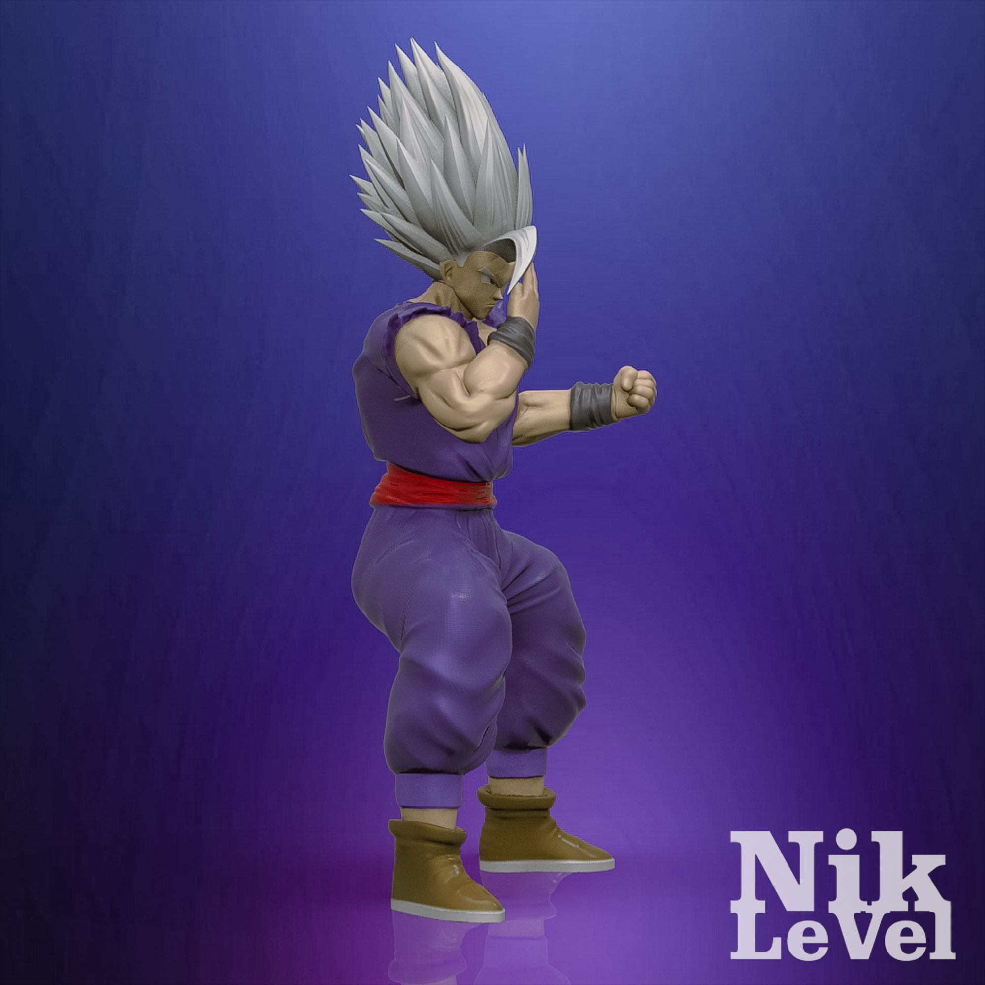 Son Gohan Beast Dragon Ball 3D Printable 3D print model_8