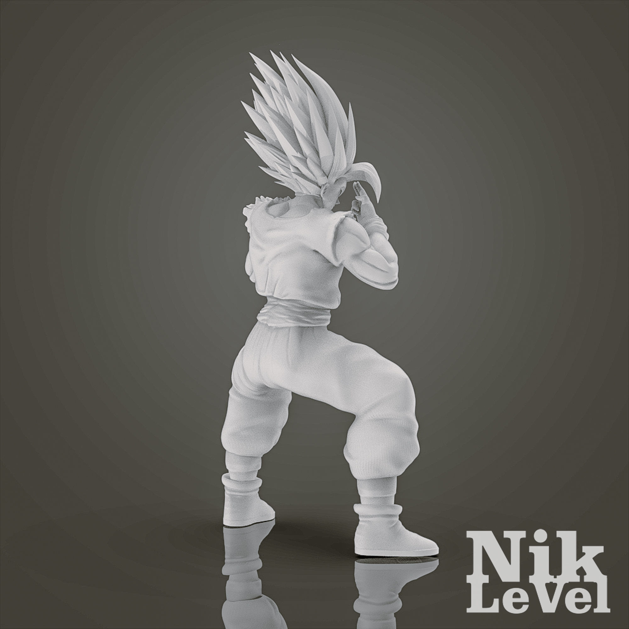 Son Gohan Beast Dragon Ball 3D Printable 3D print model_17