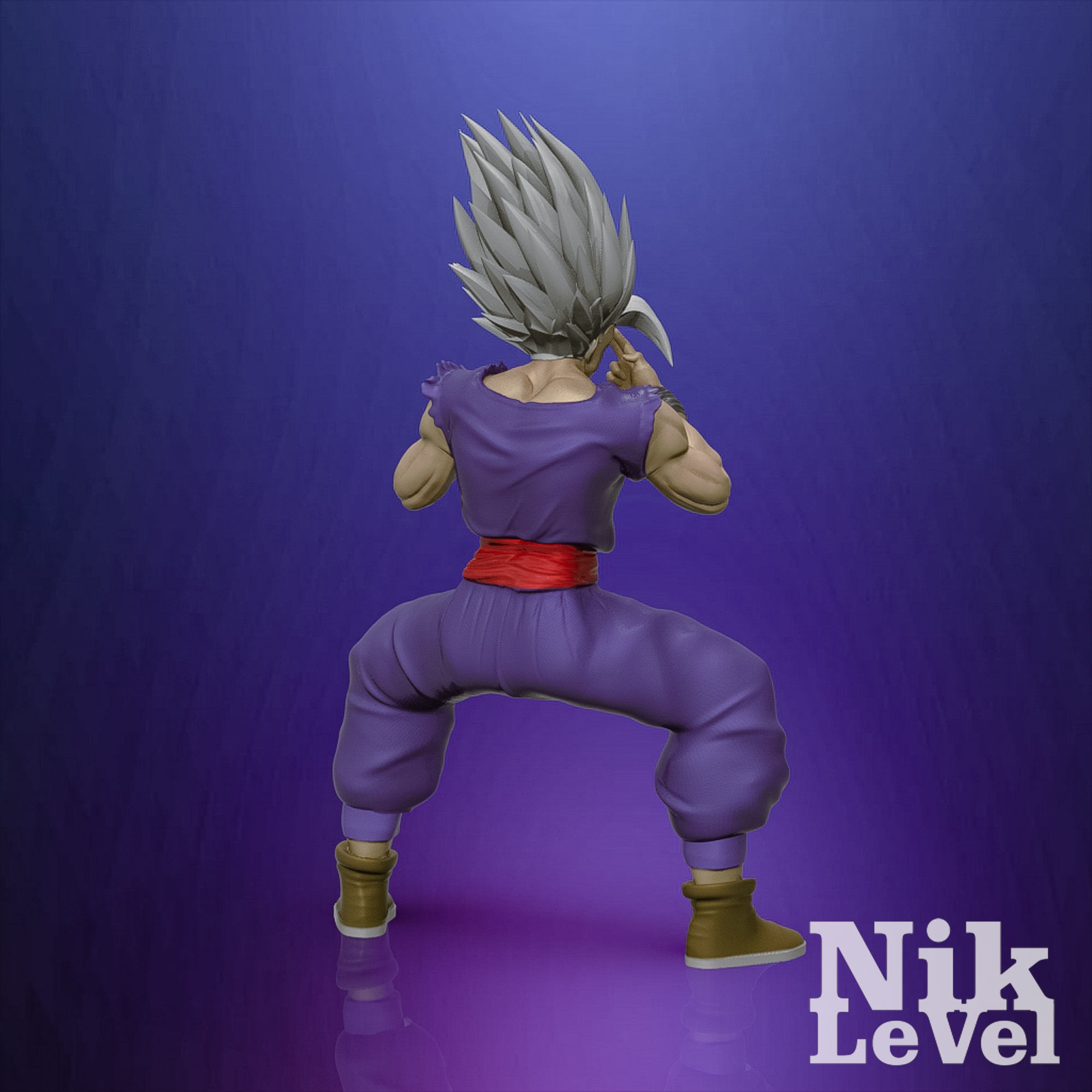Son Gohan Beast Dragon Ball 3D Printable 3D print model_6