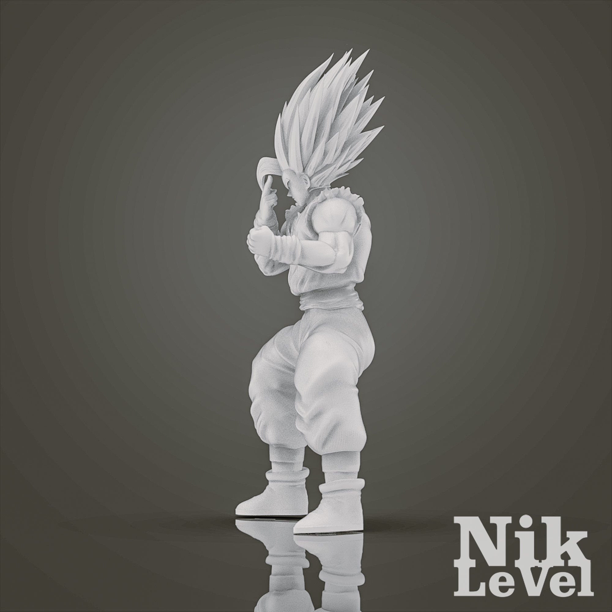 Son Gohan Beast Dragon Ball 3D Printable 3D print model_19