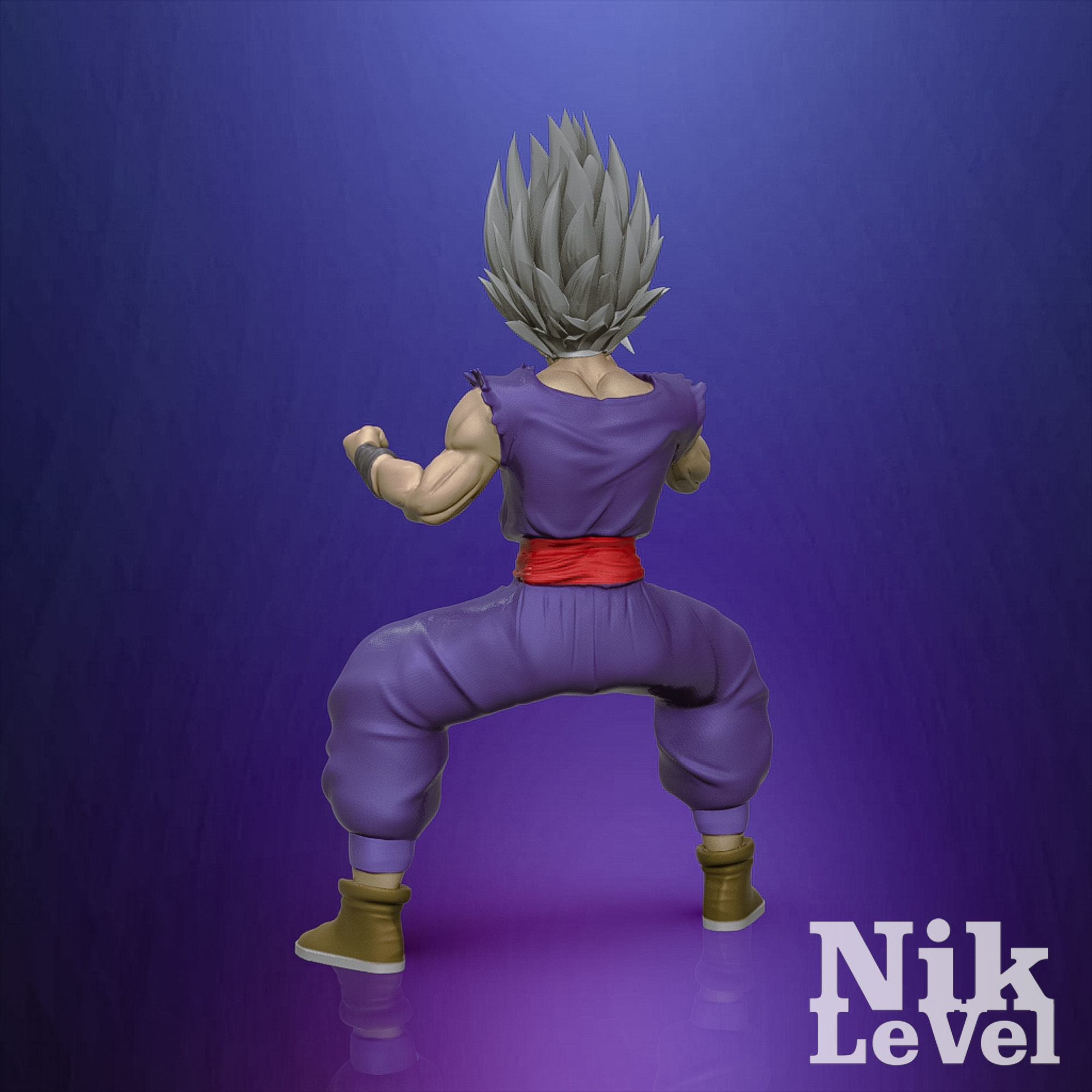 Son Gohan Beast Dragon Ball 3D Printable 3D print model_5