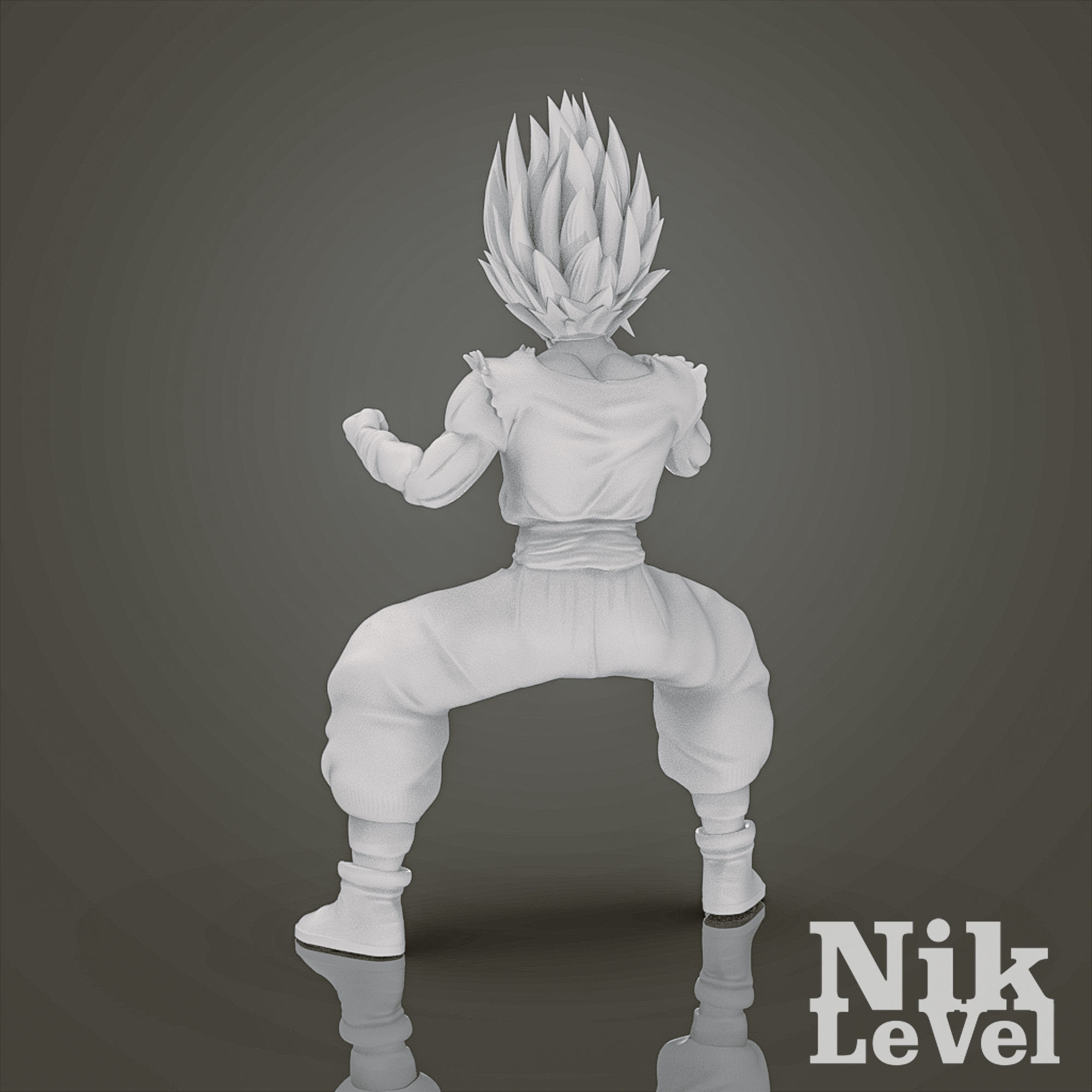 Son Gohan Beast Dragon Ball 3D Printable 3D print model_15