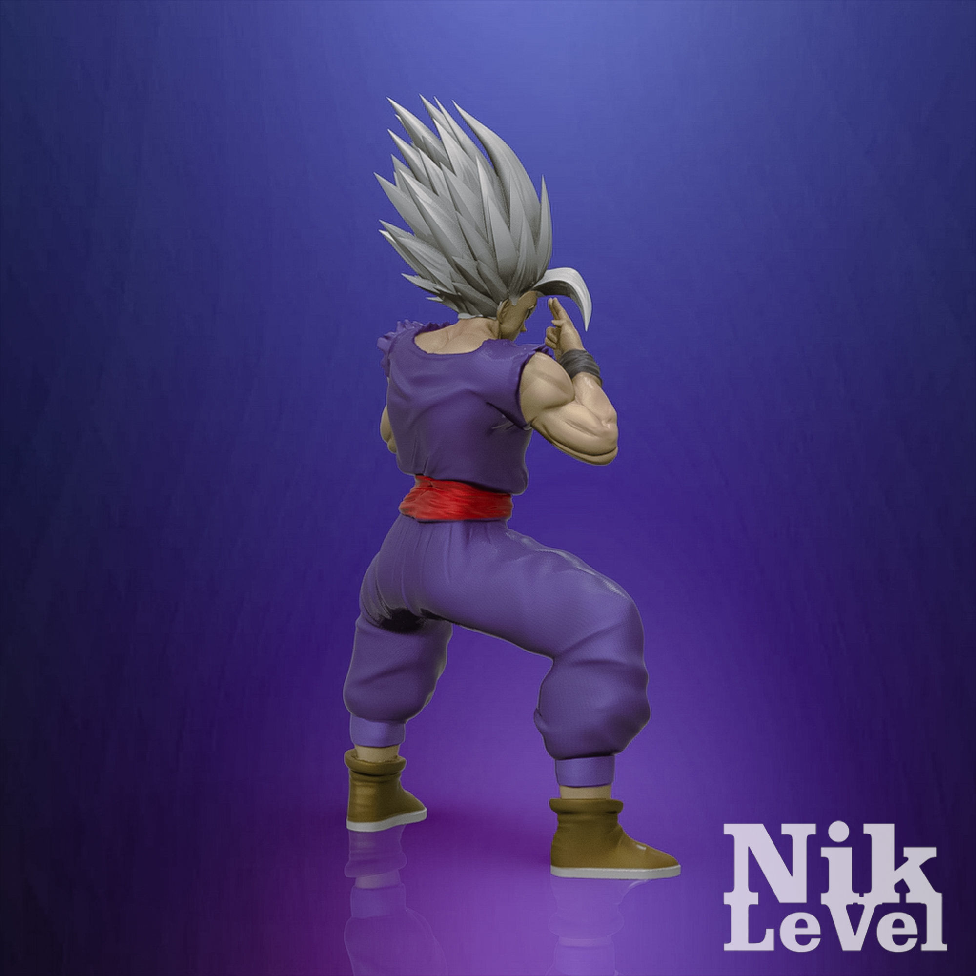 Son Gohan Beast Dragon Ball 3D Printable 3D print model_7
