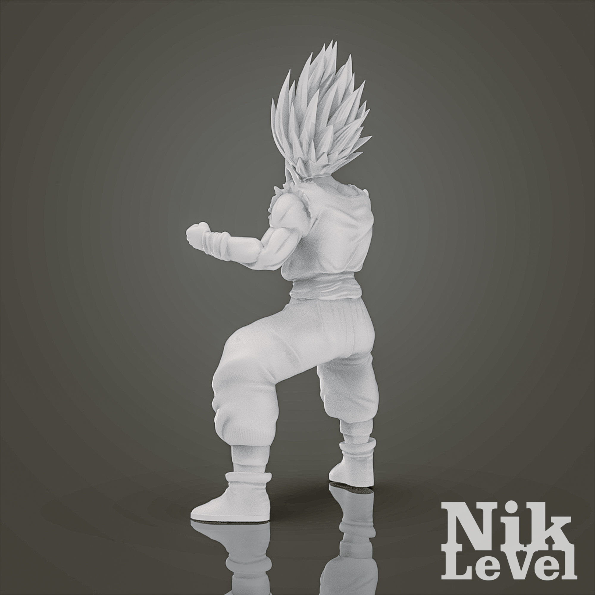Son Gohan Beast Dragon Ball 3D Printable 3D print model_14