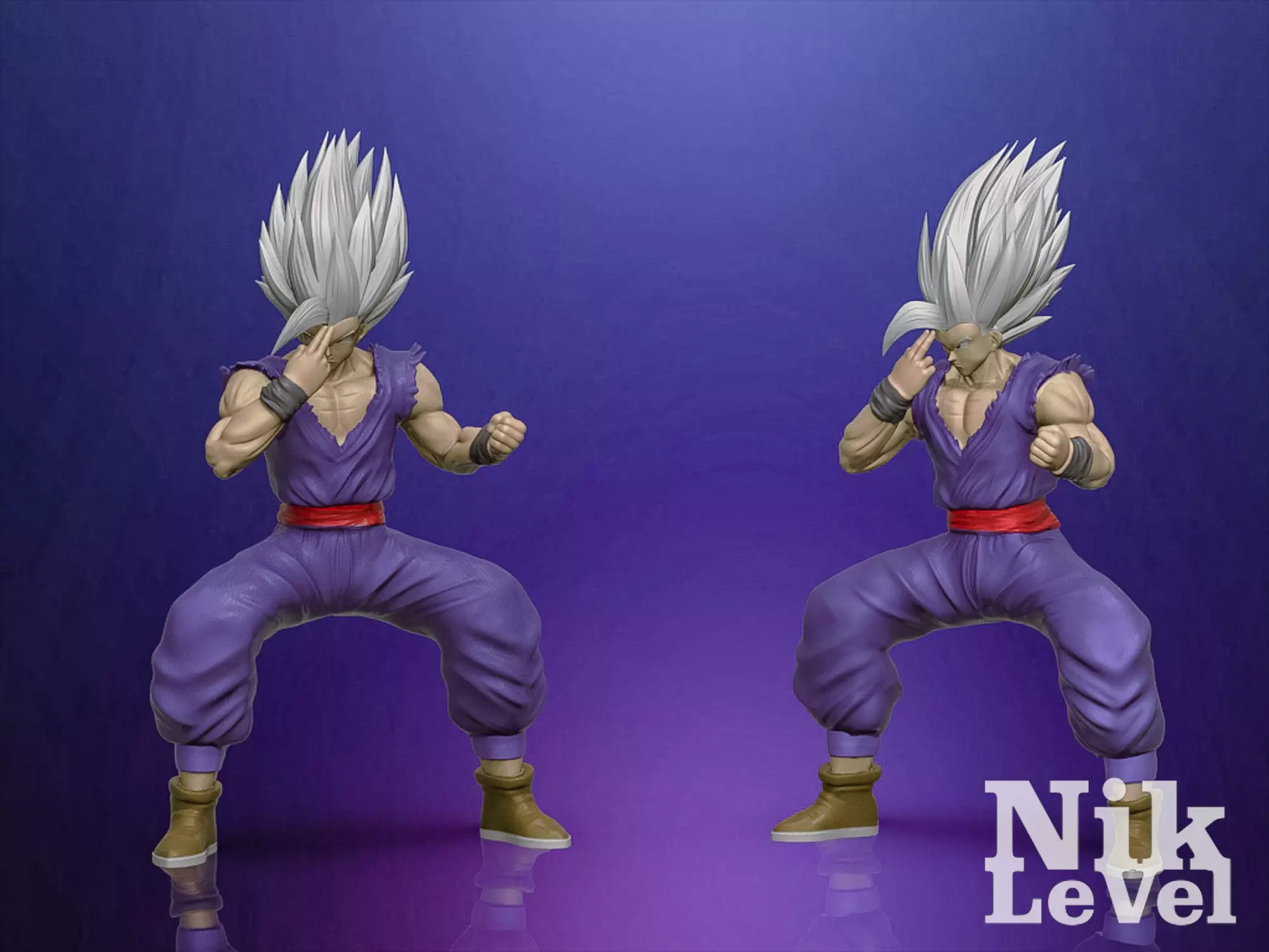 Son Gohan Beast Dragon Ball 3D Printable 3D print model_0