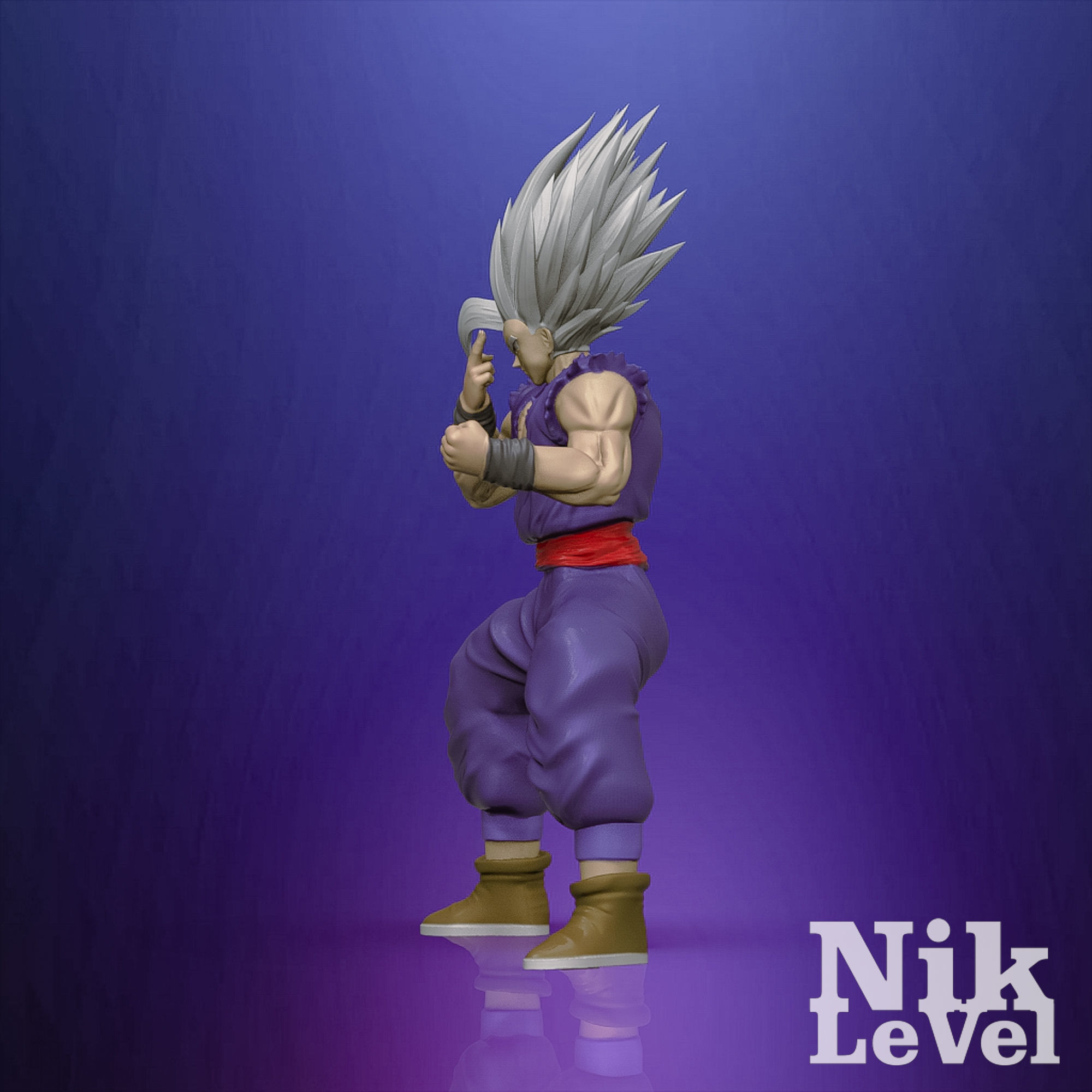 Son Gohan Beast Dragon Ball 3D Printable 3D print model_9