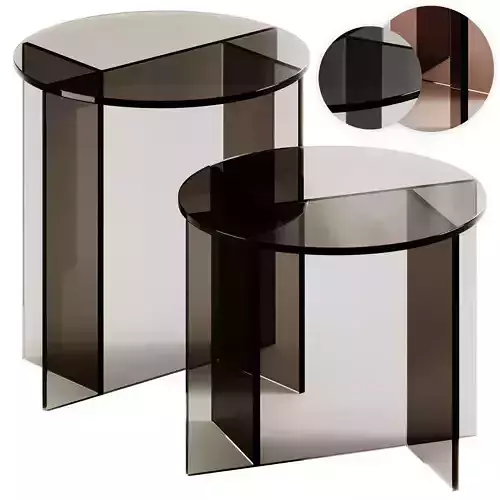 SESTANTE Round Side Table by Tonelli Design