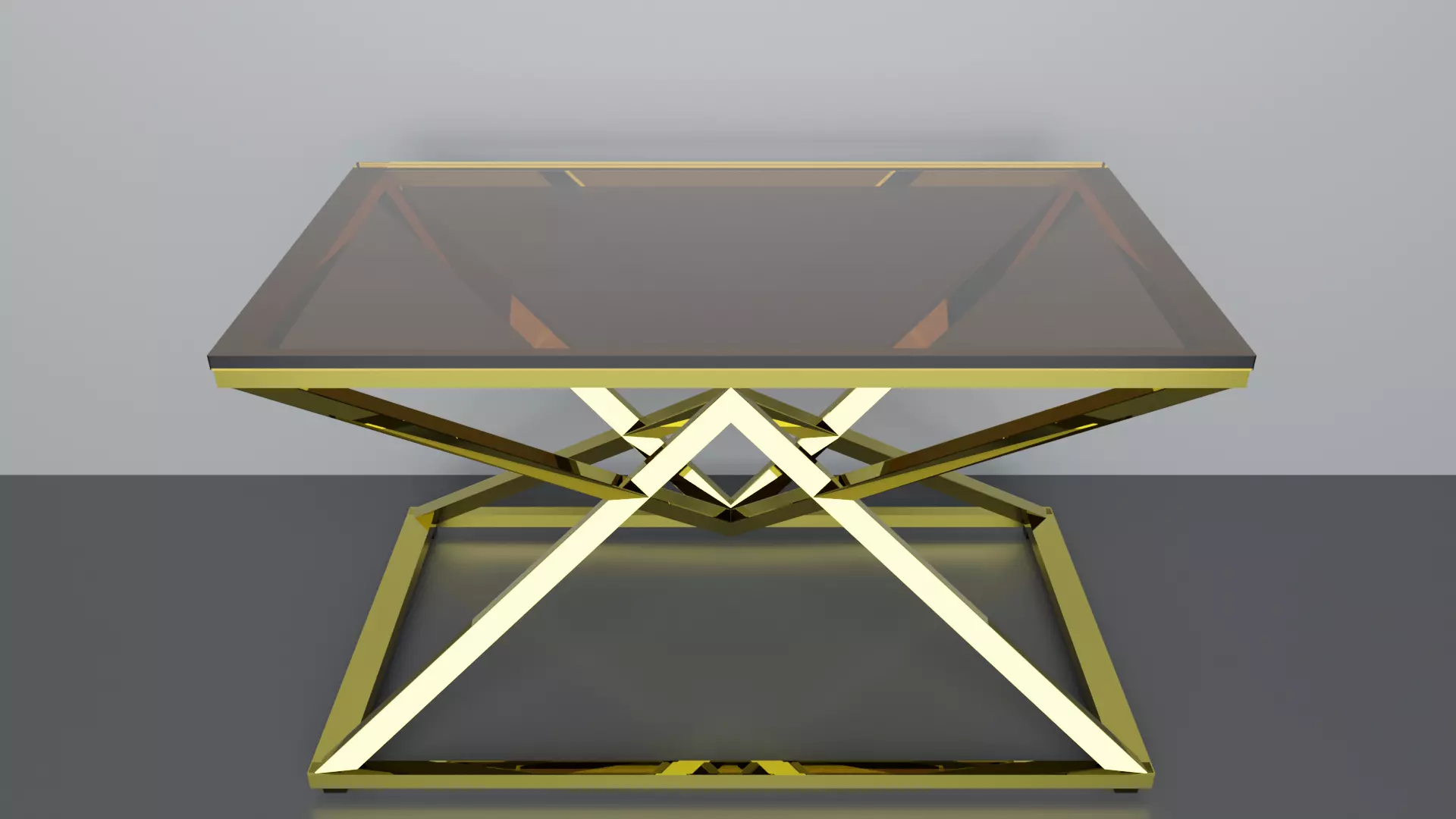 Coffee table Pyramid designer serie 3D model_0