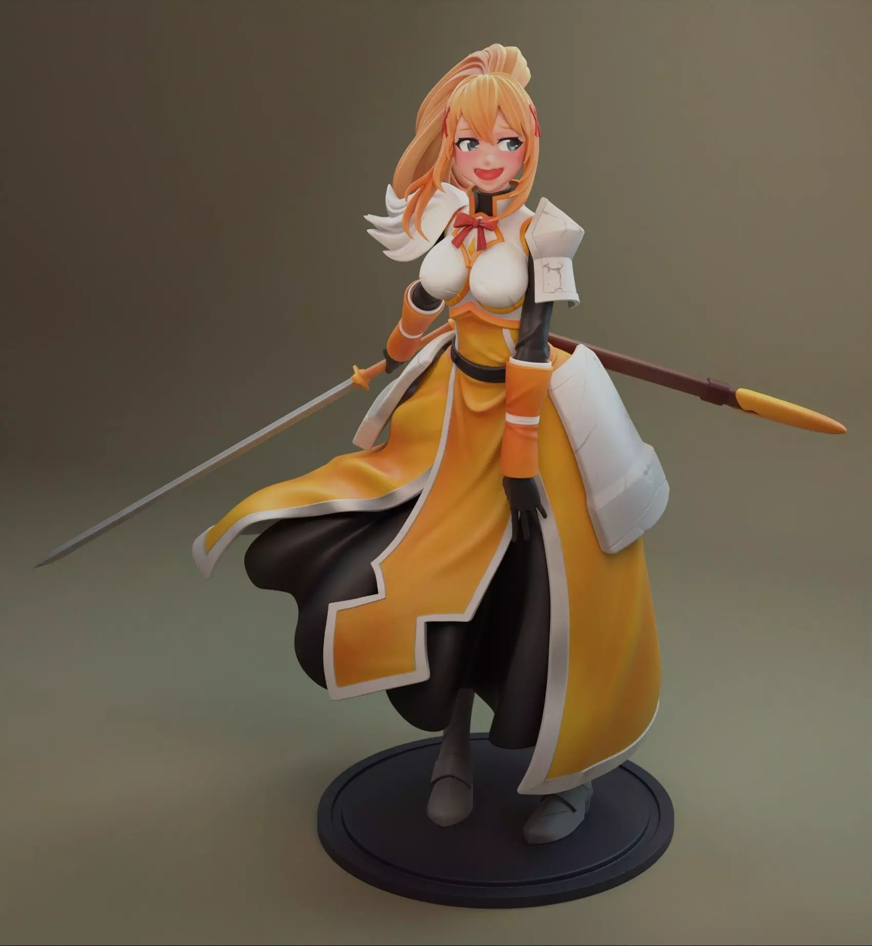 Konosuba Darkness 3D print model