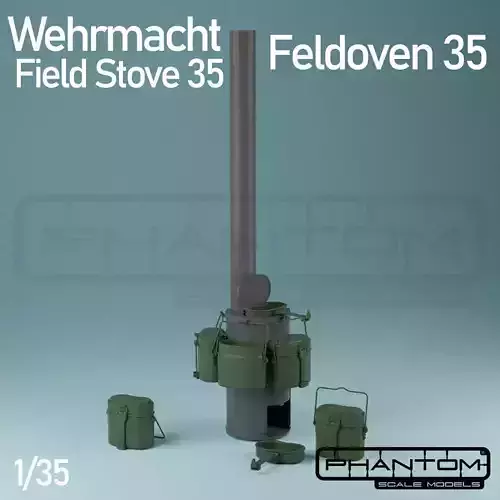 FELDOFEN 35 - German field kitchen - WW2 - 1-35
