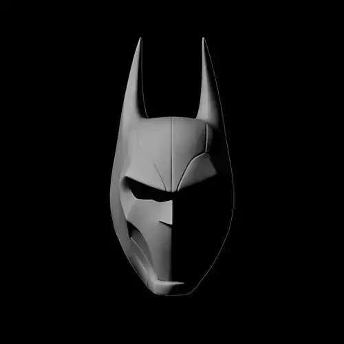 Iron Man Style Batman Mask Printable STL 3D print model