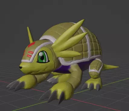 armadillomon 3D print model_0