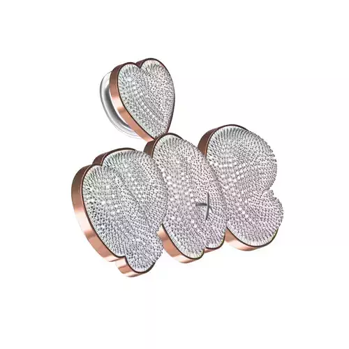 YAE Letter Overlapping Character Hip Hop Pendant